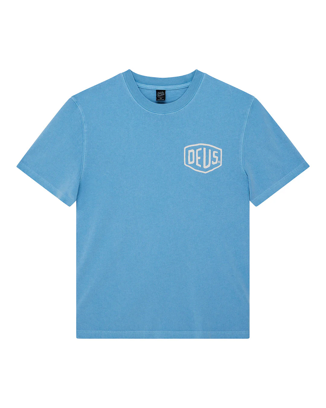Shield Garment Dyed Tee - Bonnie Blue