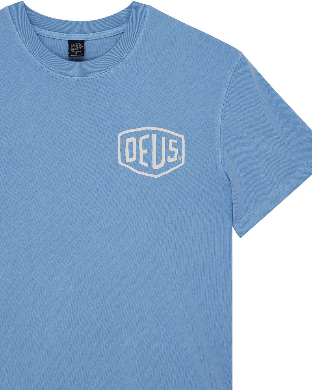 Shield Garment Dyed Tee - Bonnie Blue - Image 3
