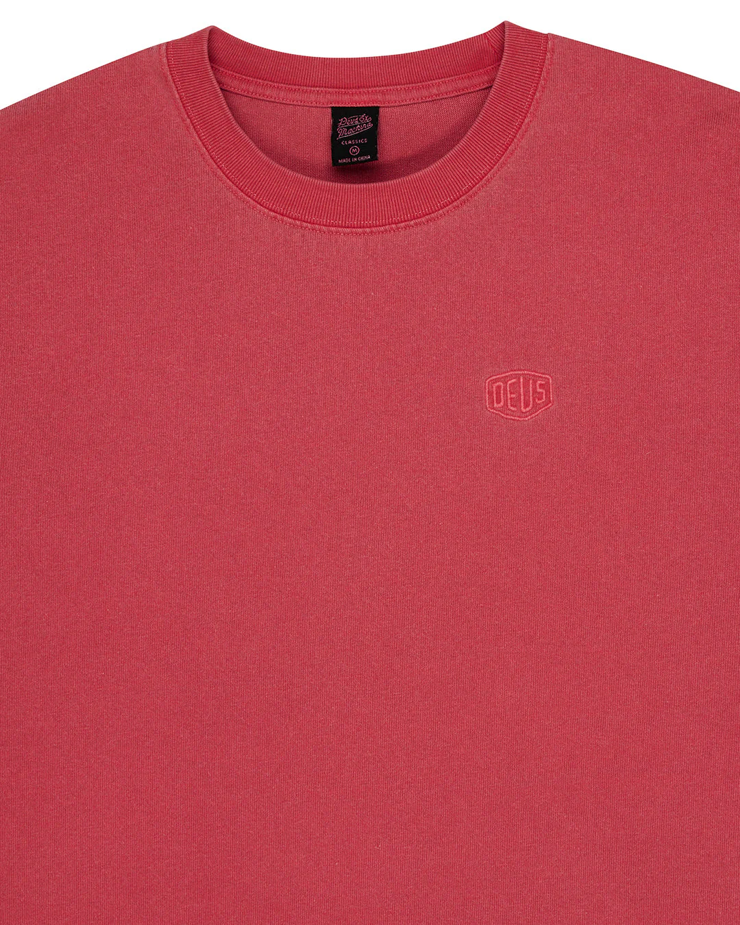 Shield Garment Dyed Tee - Lava Falls Red - Image 3