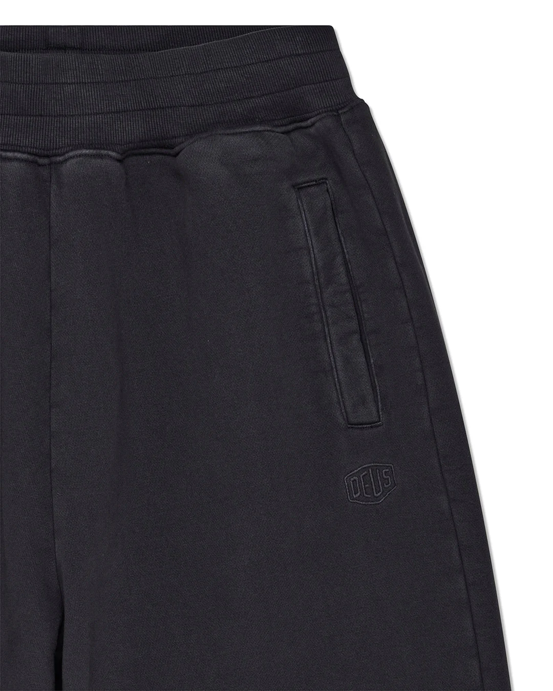 Shield Garment Dyed Track Pant - Black - Image 8