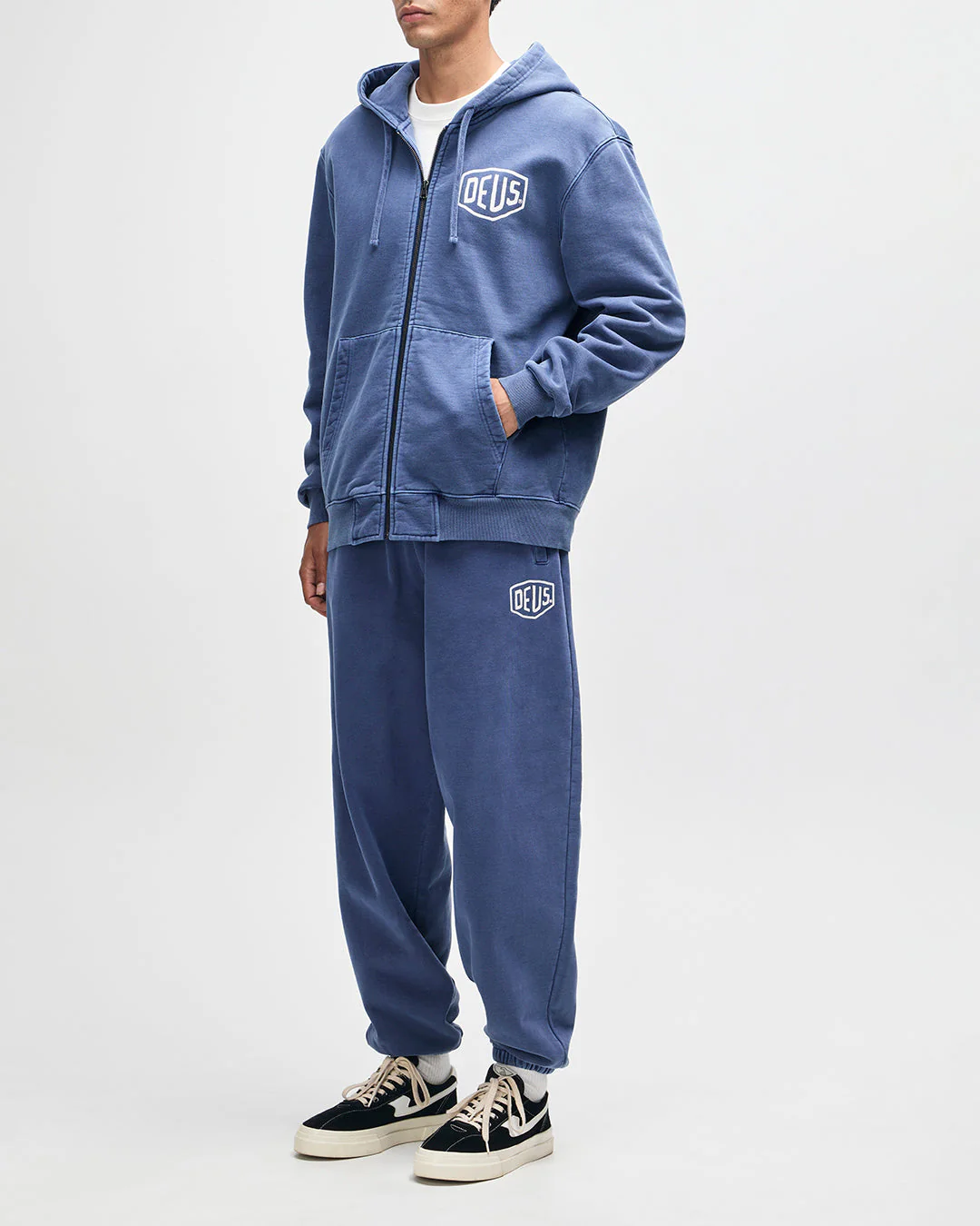Shield Garment Dyed Track Pant - Mechanic Blue - Image 5