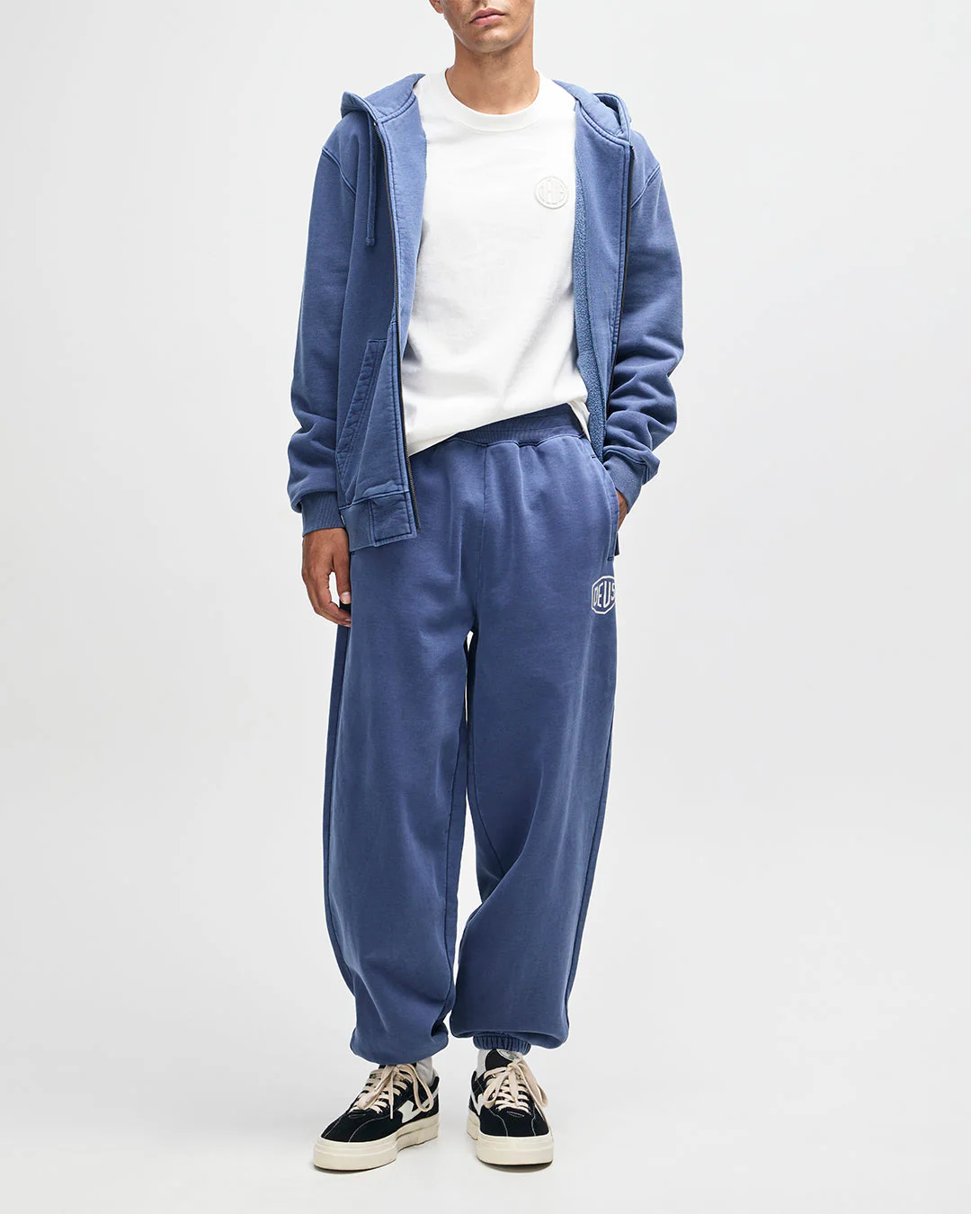 Shield Garment Dyed Track Pant - Mechanic Blue - Image 9