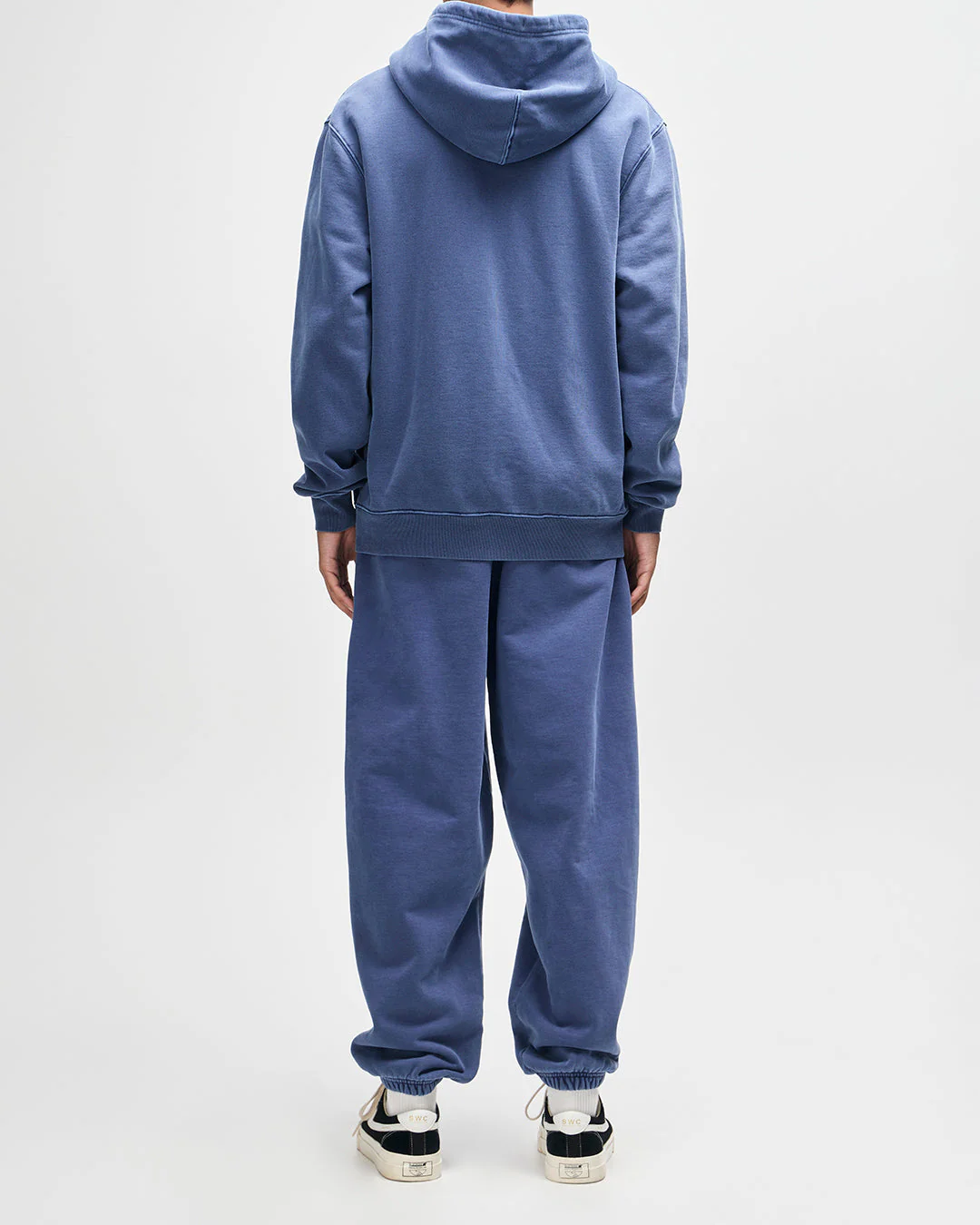 Shield Garment Dyed Zip Hoodie - Mechanic Blue - Image 10