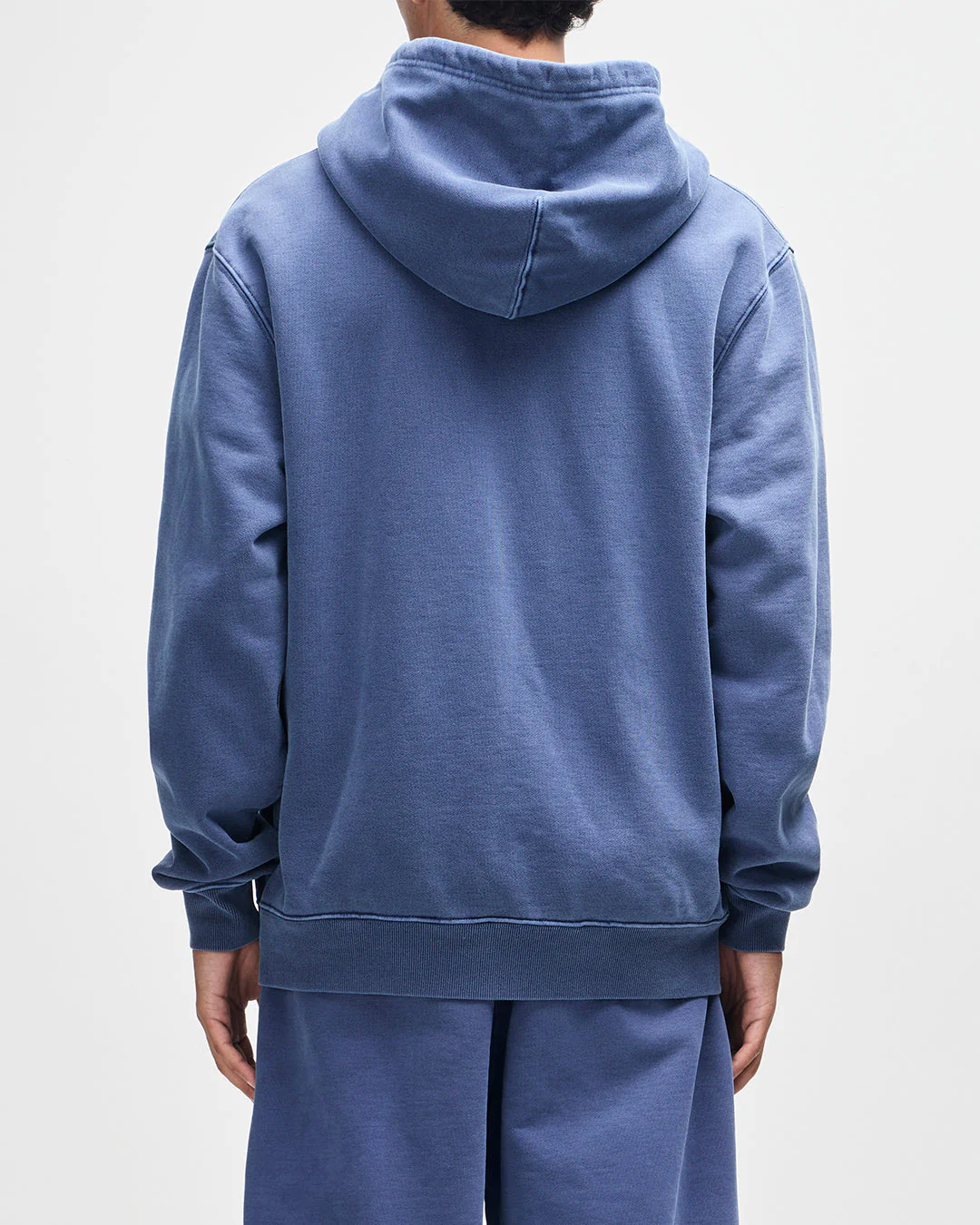 Shield Garment Dyed Zip Hoodie - Mechanic Blue - Image 2