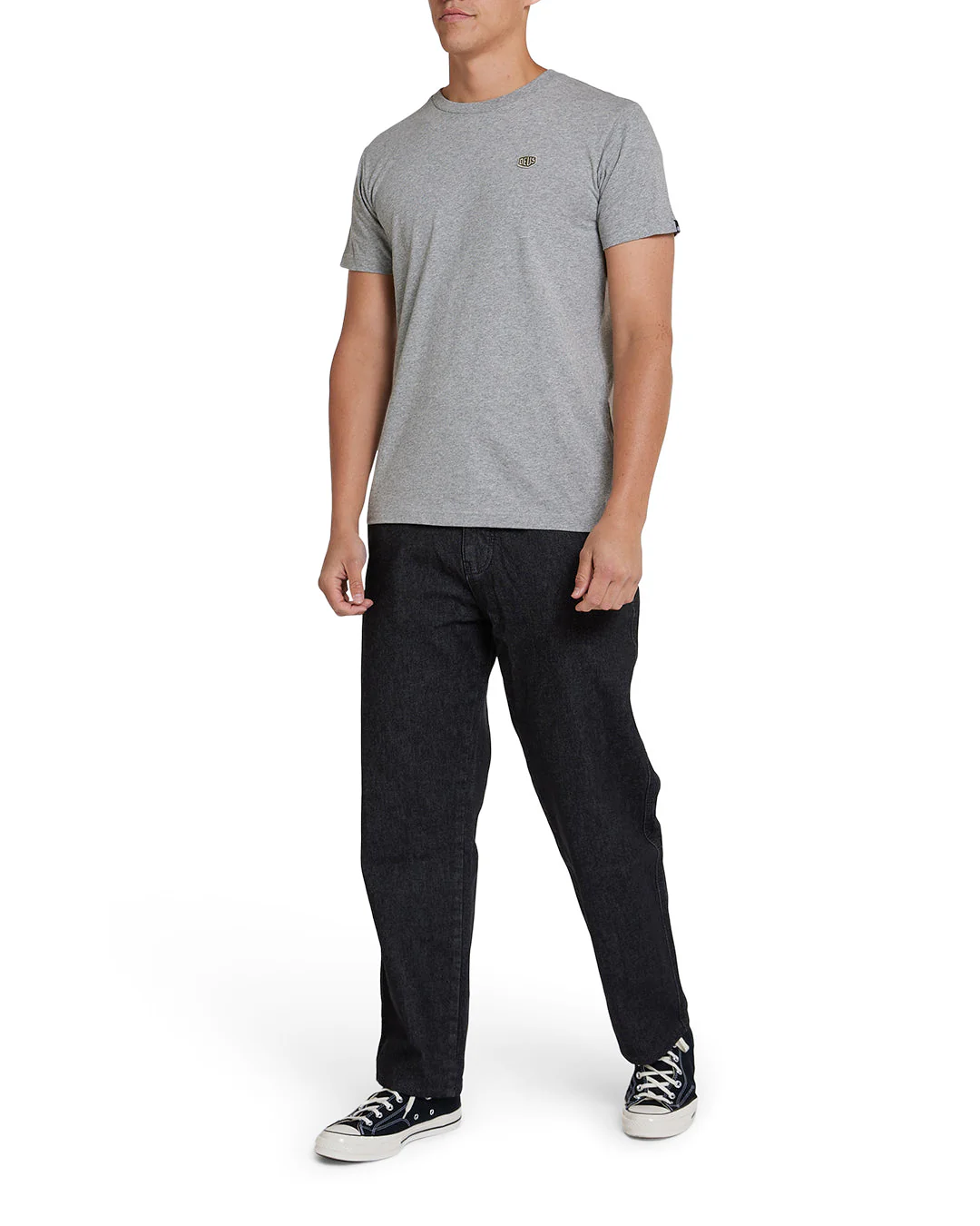 Shield Standard Tee - Grey Marle - Image 3