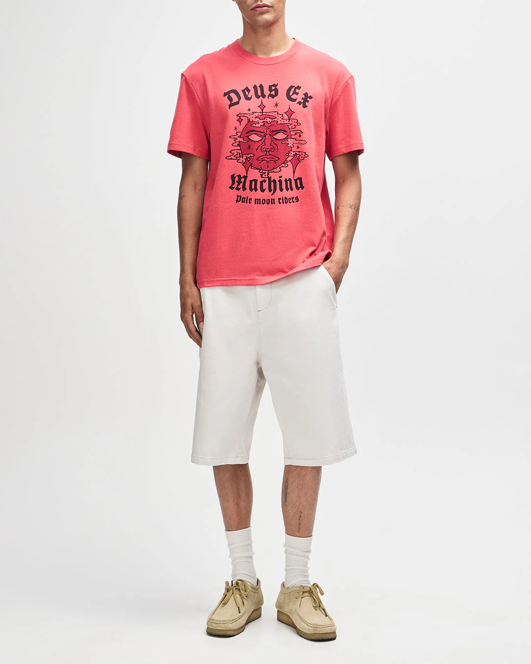 Solaris Tee - Melon Red - Image 5