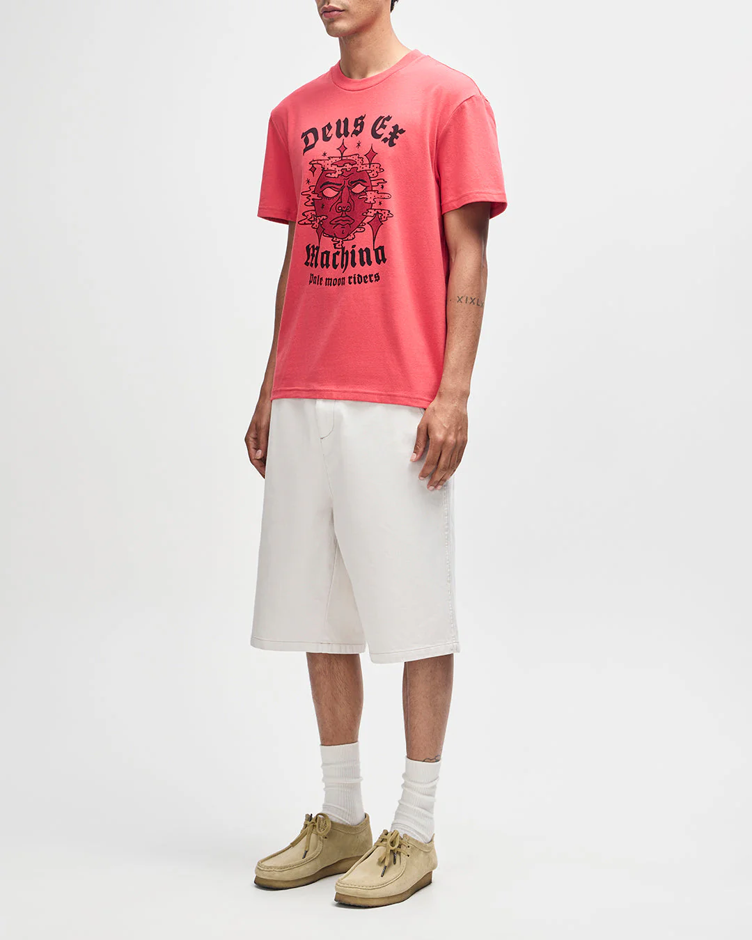 Solaris Tee - Melon Red - Image 9
