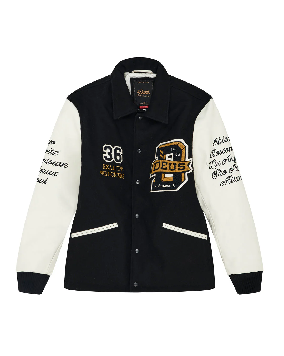 Sourmug Coach Jacket - Black - Image 3