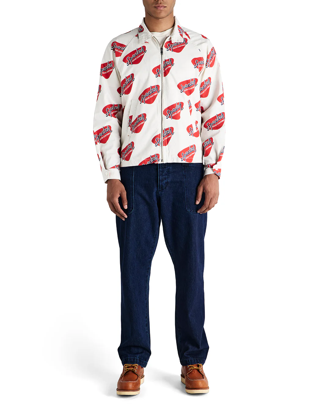 Specter Stamp Jacket - Vintage White - Image 3