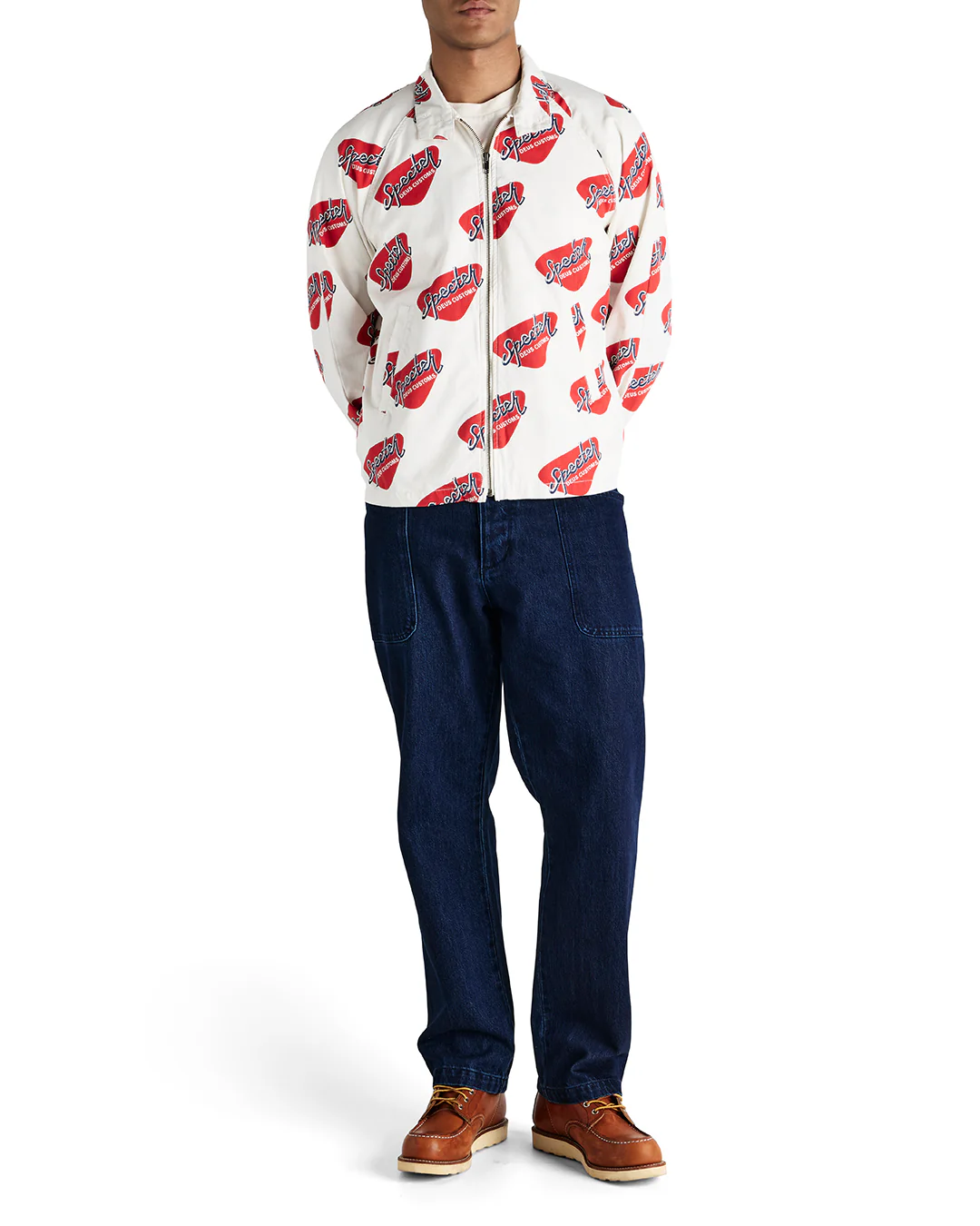 Specter Stamp Jacket - Vintage White - Image 5