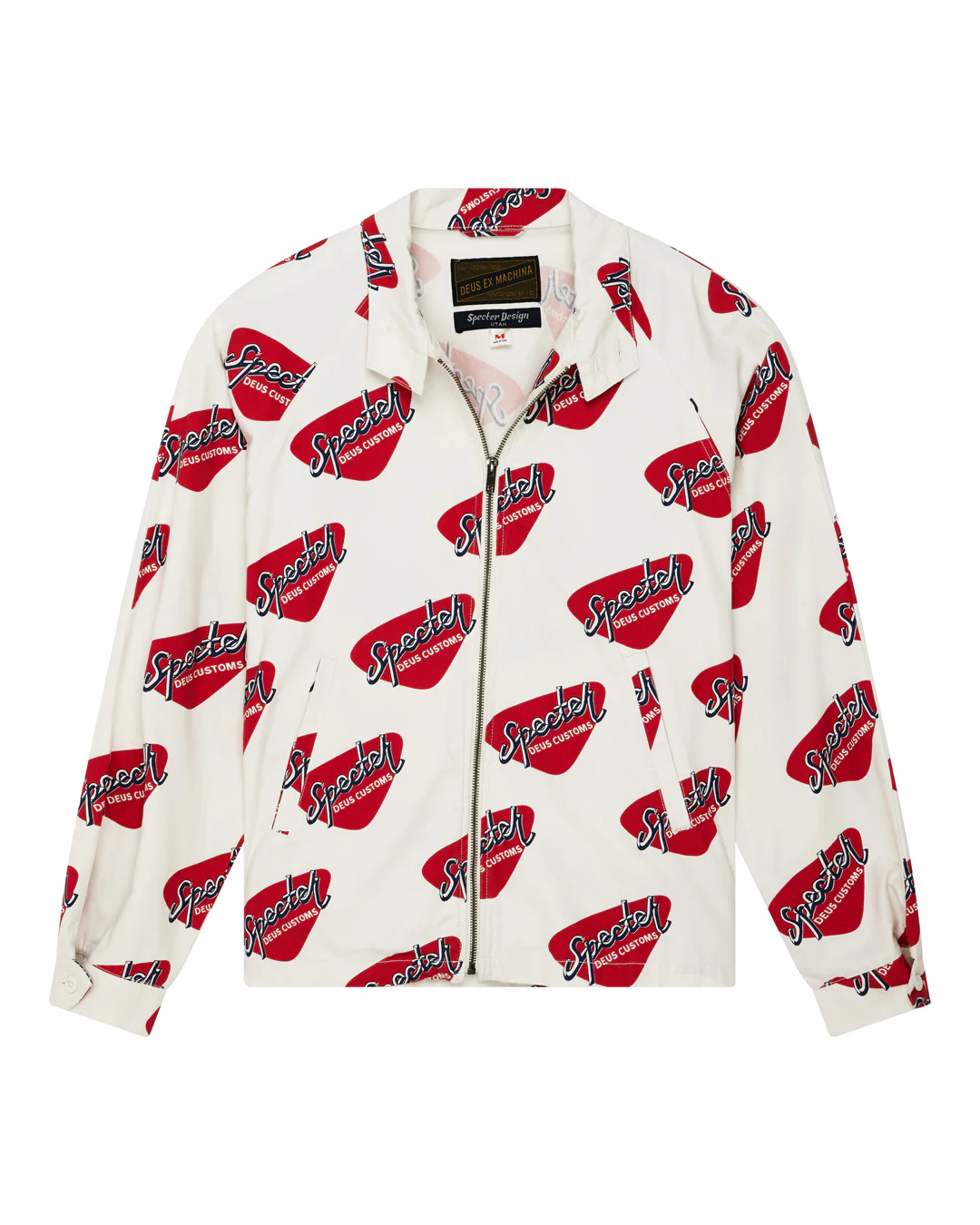 Specter Stamp Jacket - Vintage White - Image 6