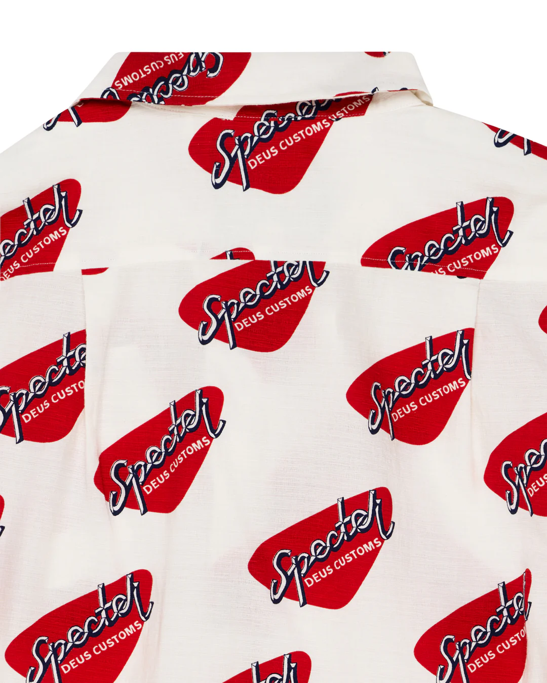 Specter Stamp Ss Shirt - Vintage White - Image 8