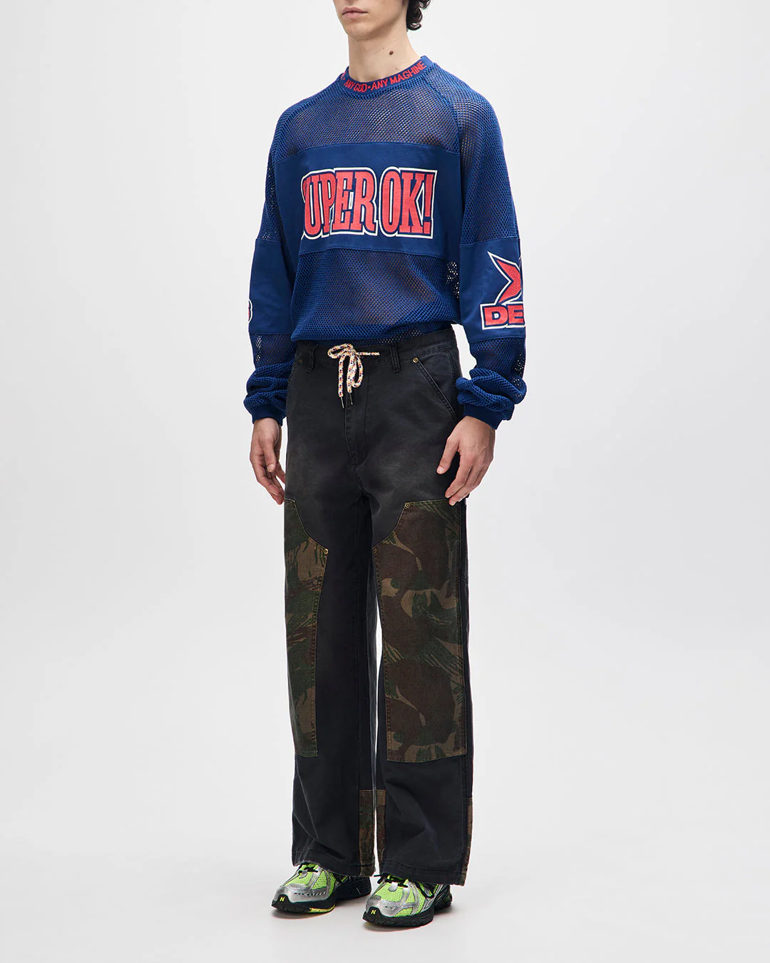 Staff Party Moto Jersey - Navy Peony - Image 8
