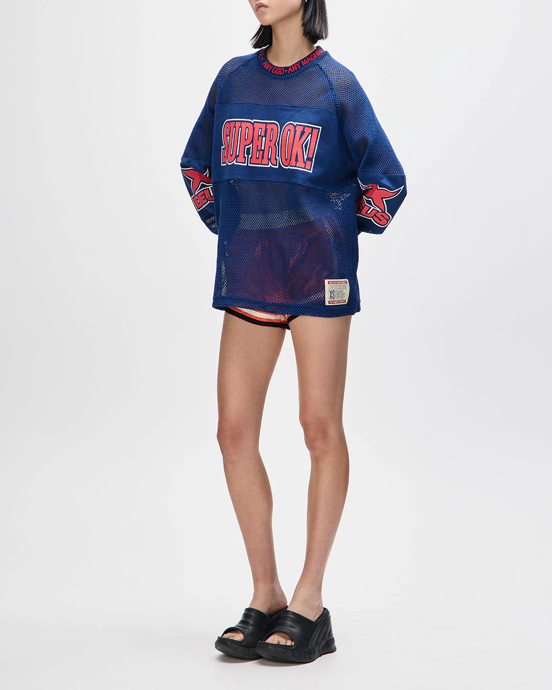 Staff Party Moto Jersey - Navy Peony - Image 9