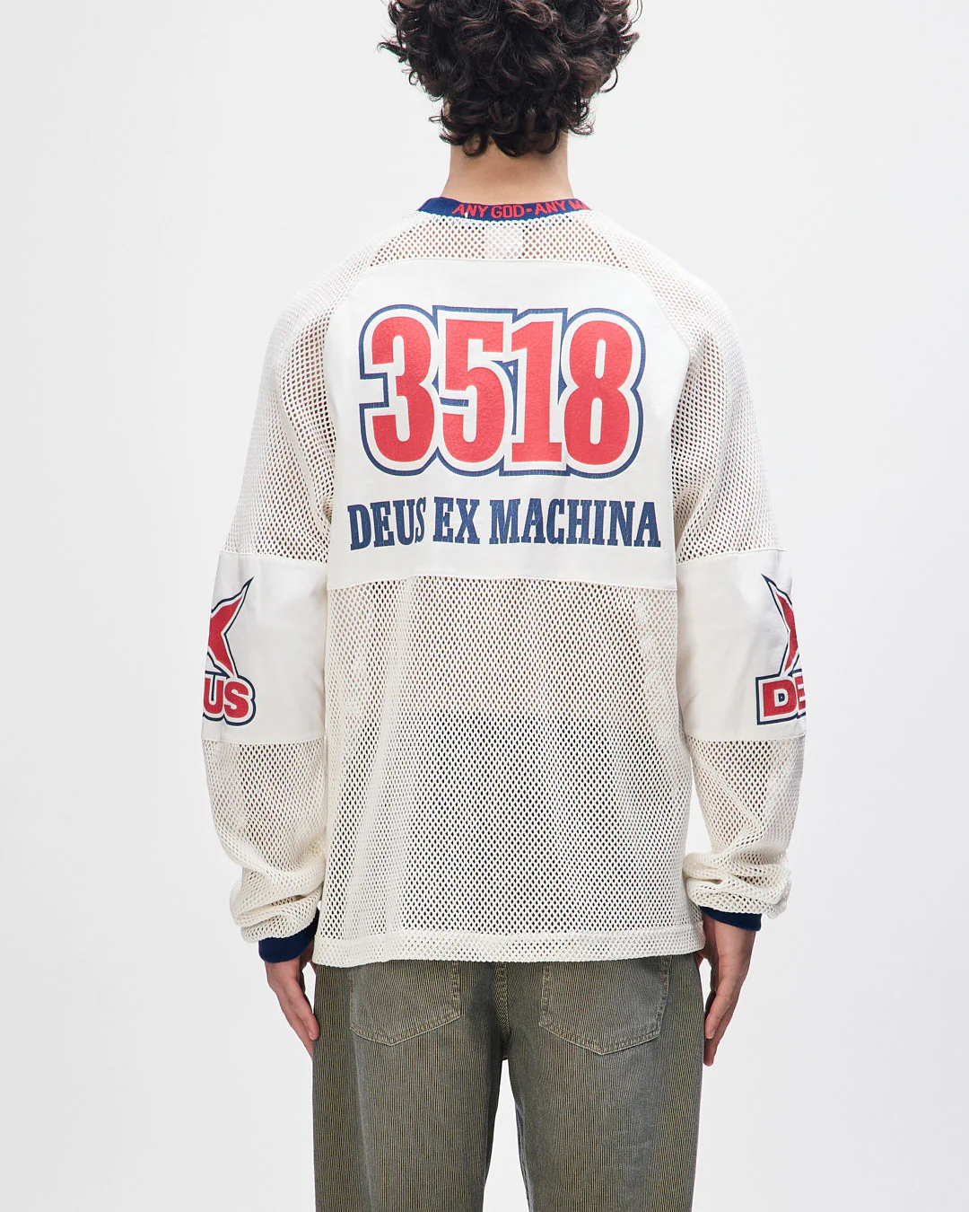 Staff Party Moto Jersey - Vintage White - Image 2
