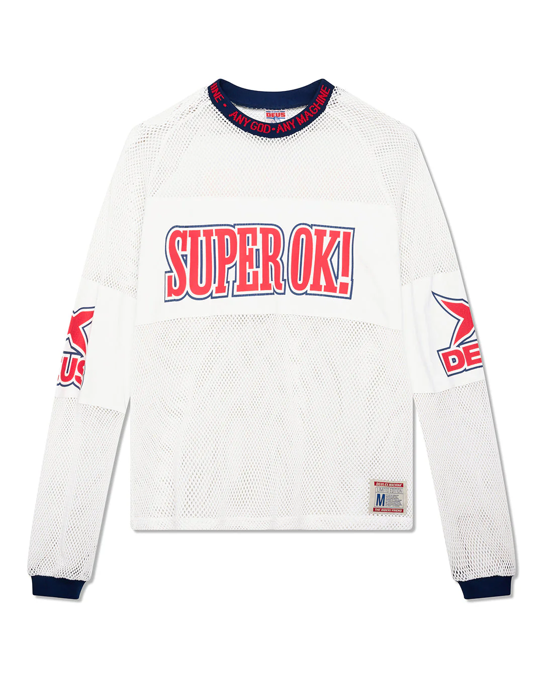 Staff Party Moto Jersey - Vintage White - Image 5