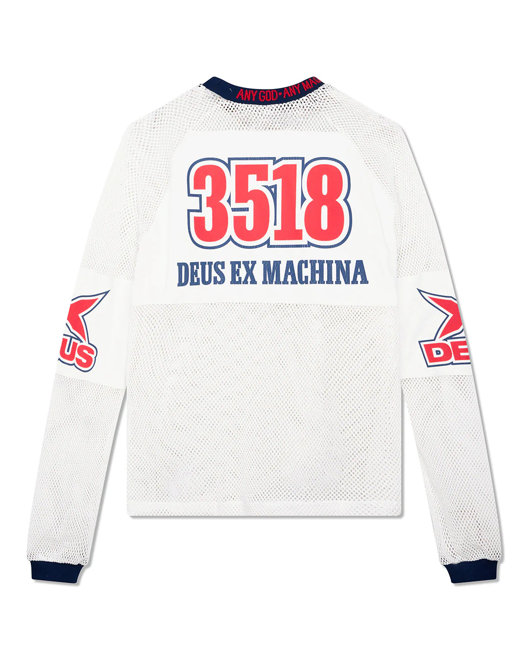 Staff Party Moto Jersey - Vintage White - Image 6