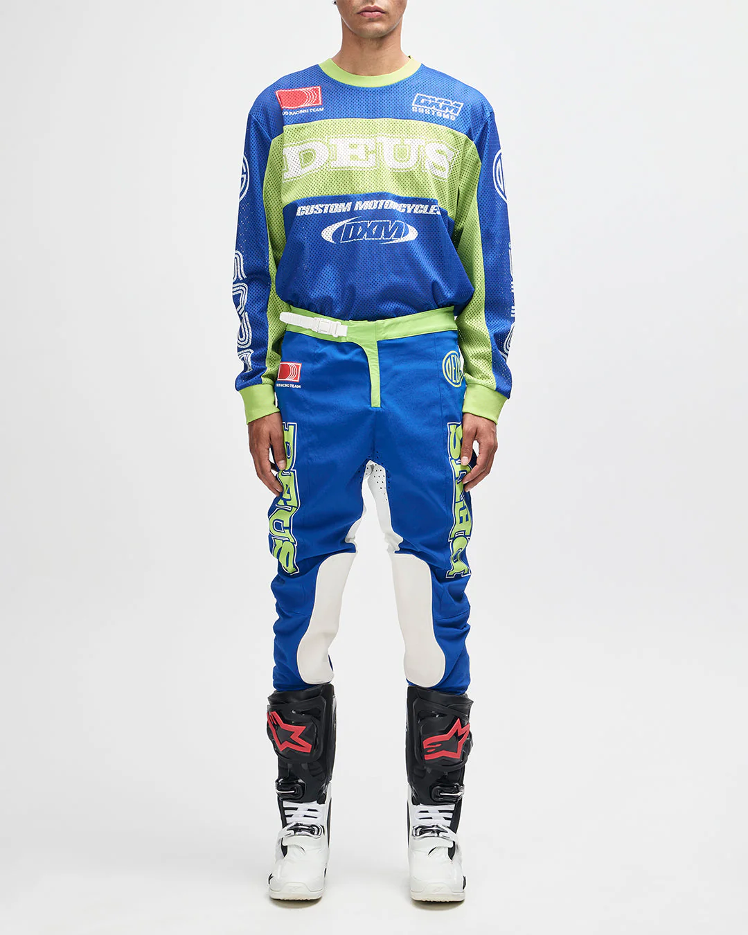 Step Out Moto Jersey - Blue - Image 5