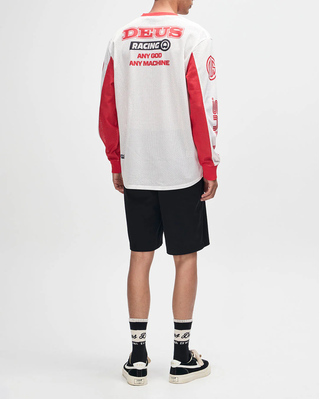 Step Out Moto Jersey - White-Red - Image 10