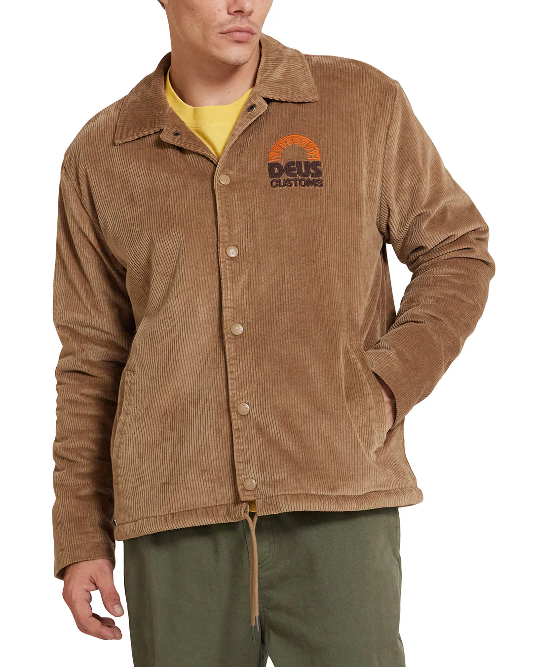 Stokes Coach Jacket - Khaki - Image 3