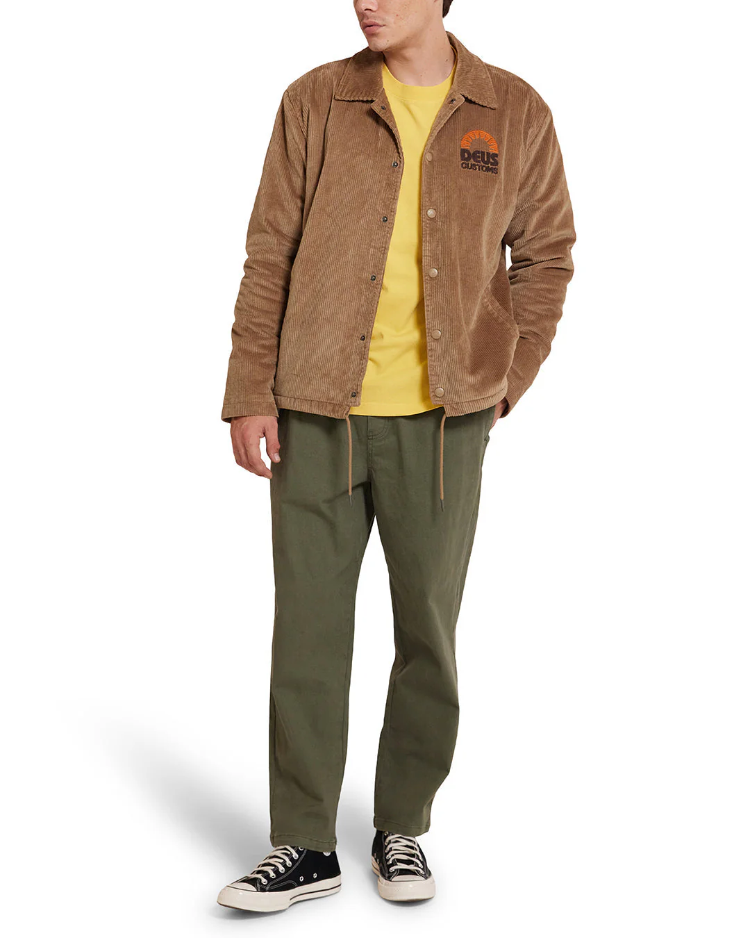 Stokes Coach Jacket - Khaki - Image 4