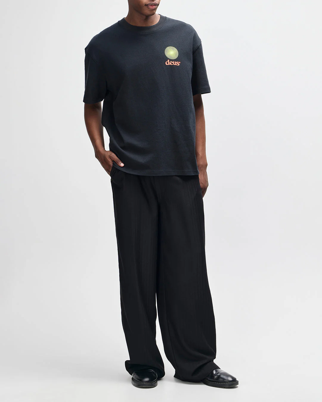 Strata Tee - Black - Image 5