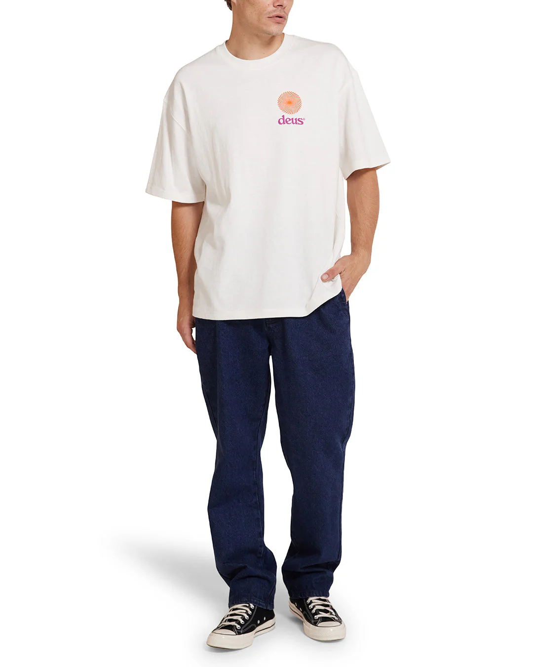 Strata Tee - Vintage White - Image 5