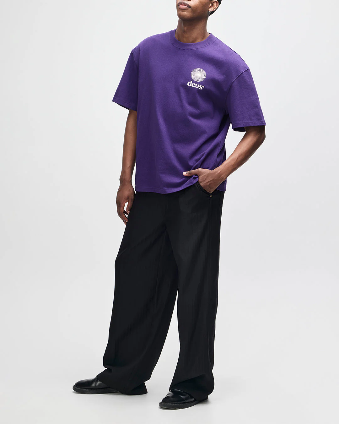 Strata Tee - Violet Indigo - Image 7