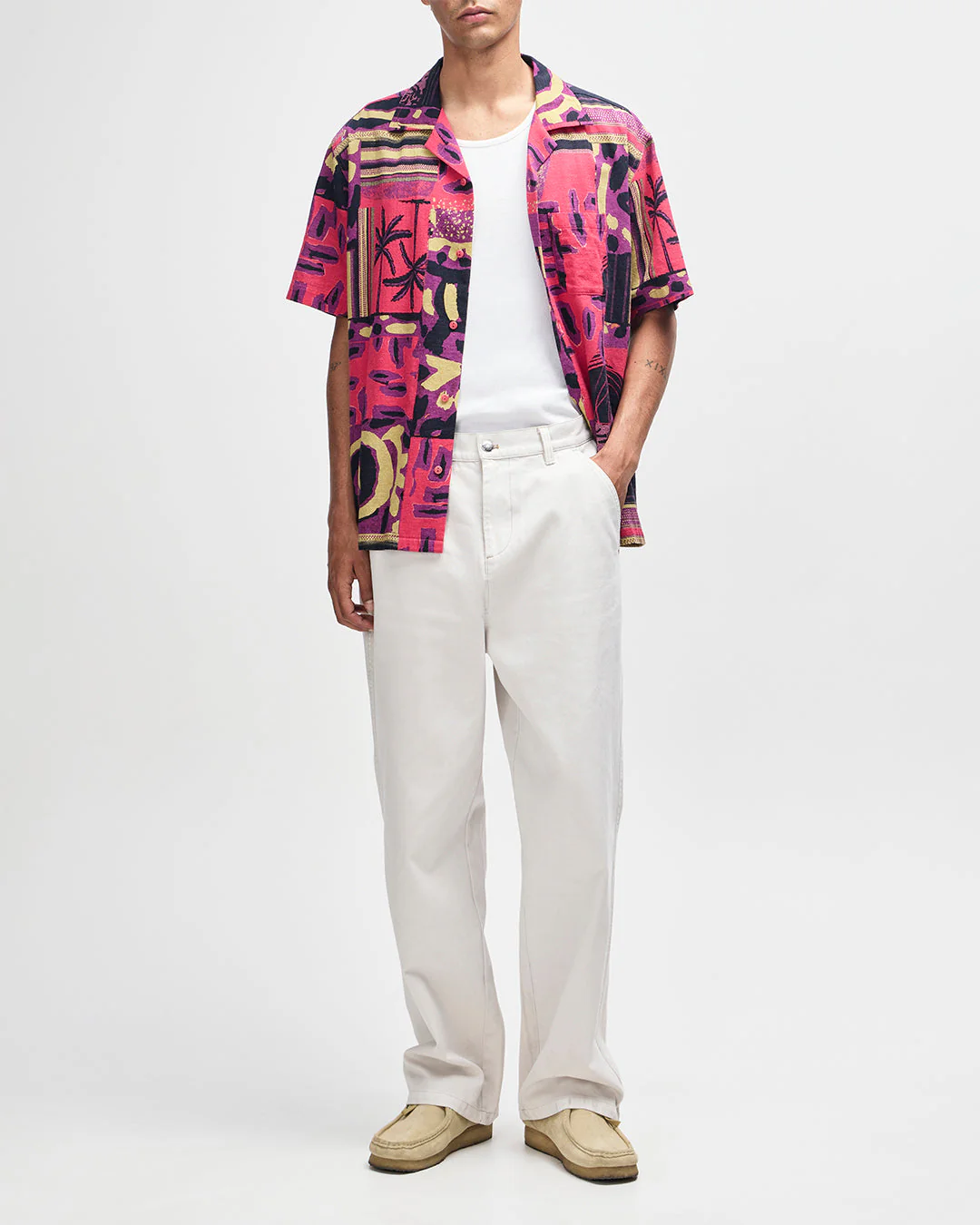 Stringer Walk Pant - Dirty White - Image 5