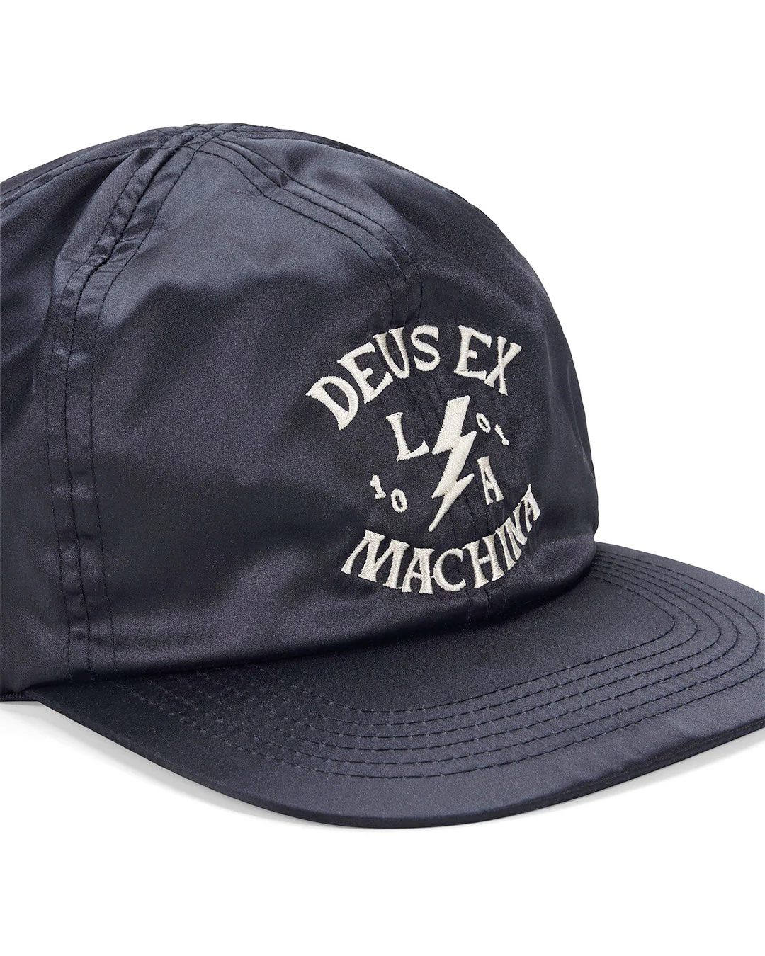 Suka Satin Ball Cap - Black - Image 3