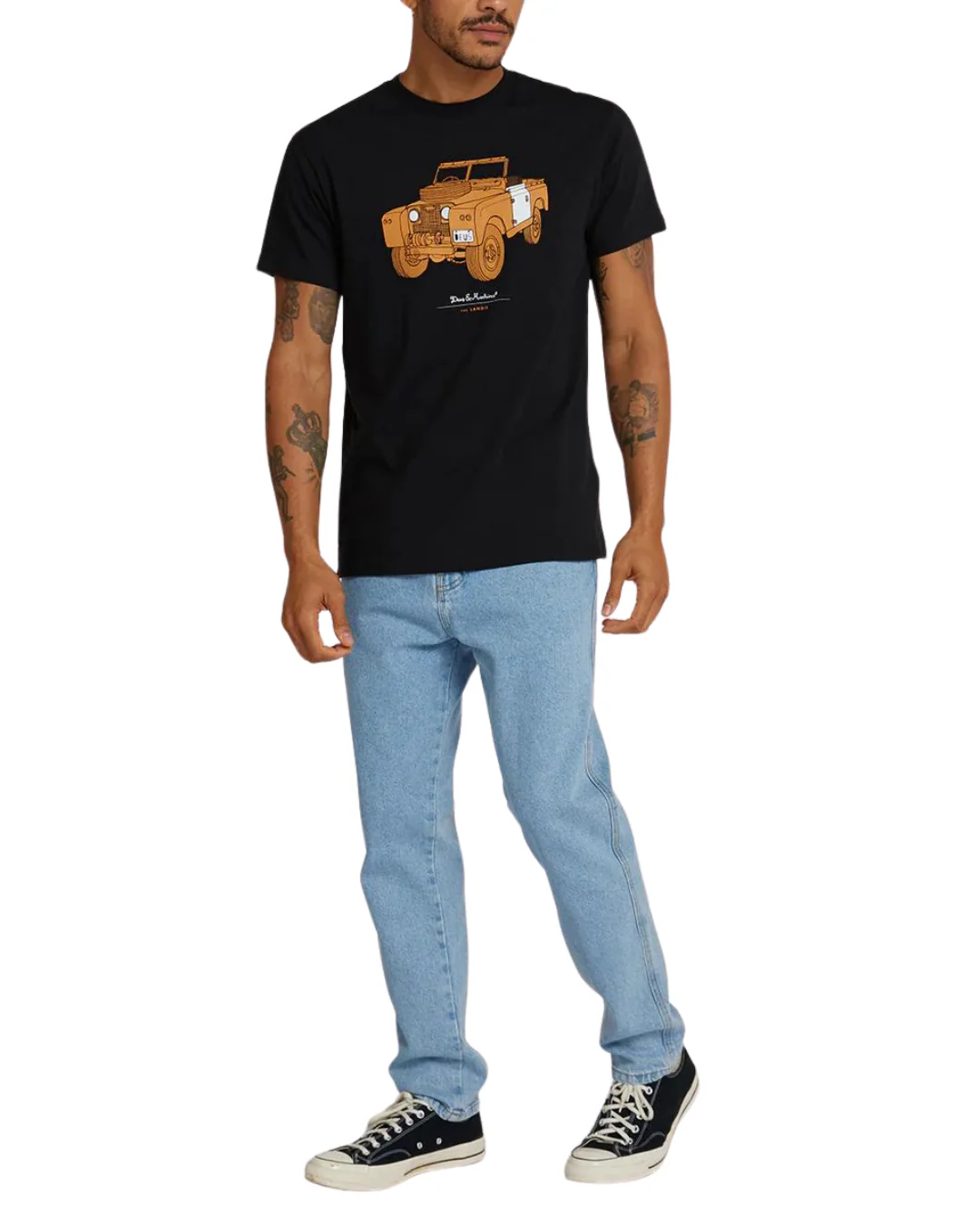 The Landie Tee - Black - Image 5