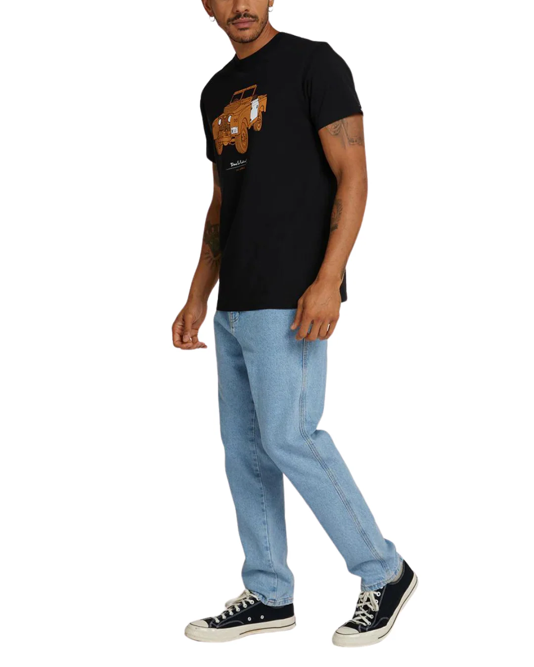The Landie Tee - Black - Image 6