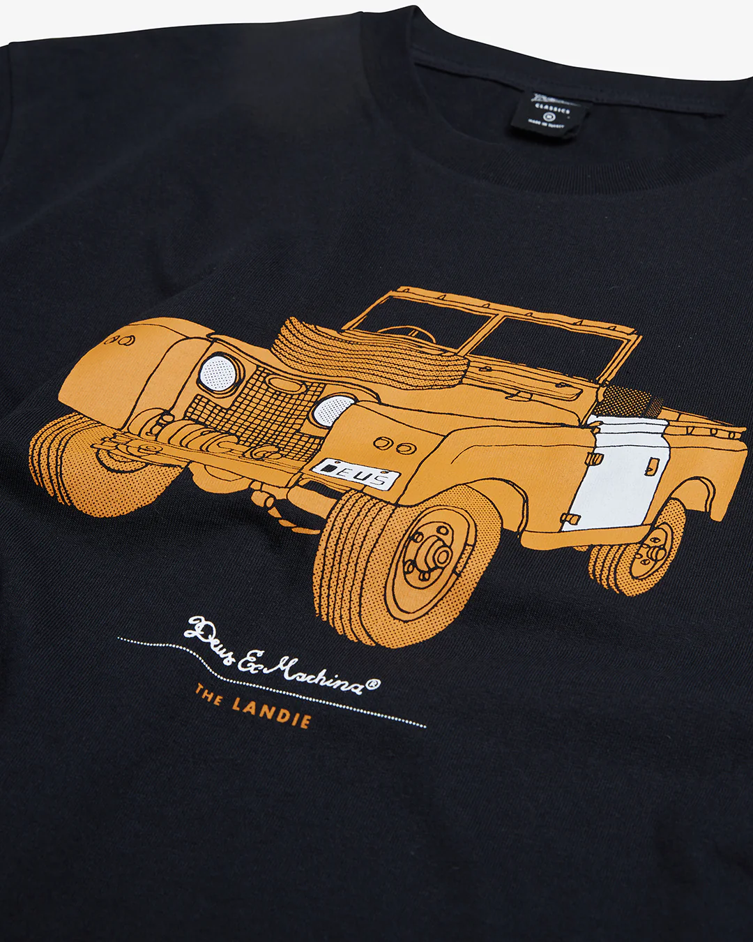 The Landie Tee - Black - Image 7