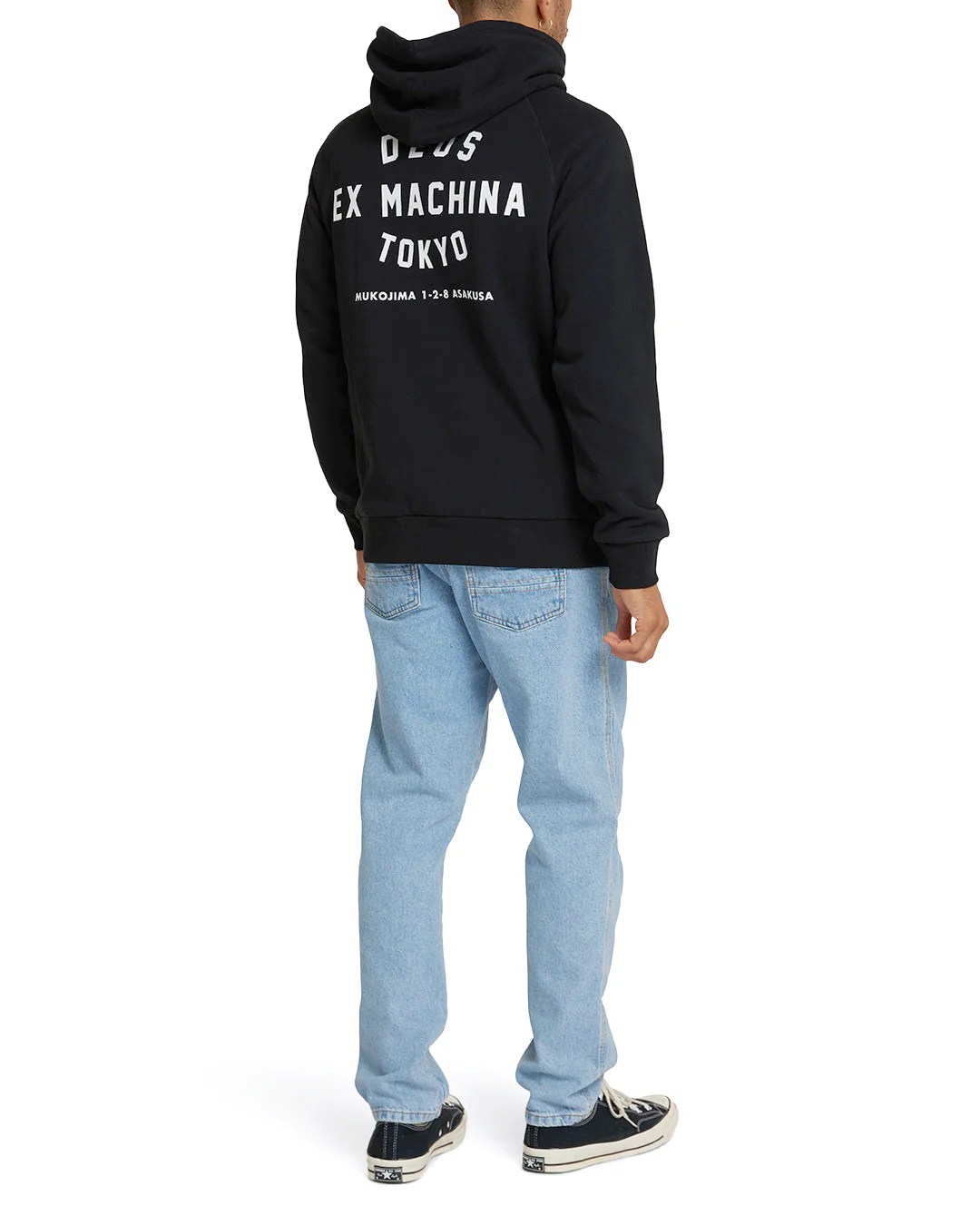 Tokyo Address Hoodie - Black - Image 2