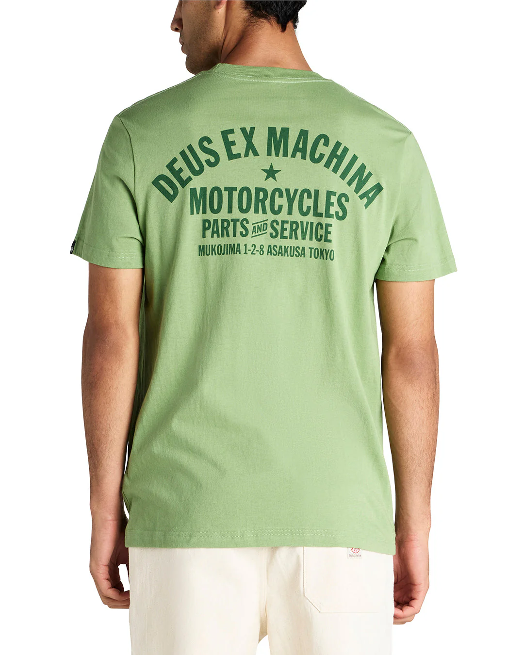 Tokyo Address Tee - Tendril Green