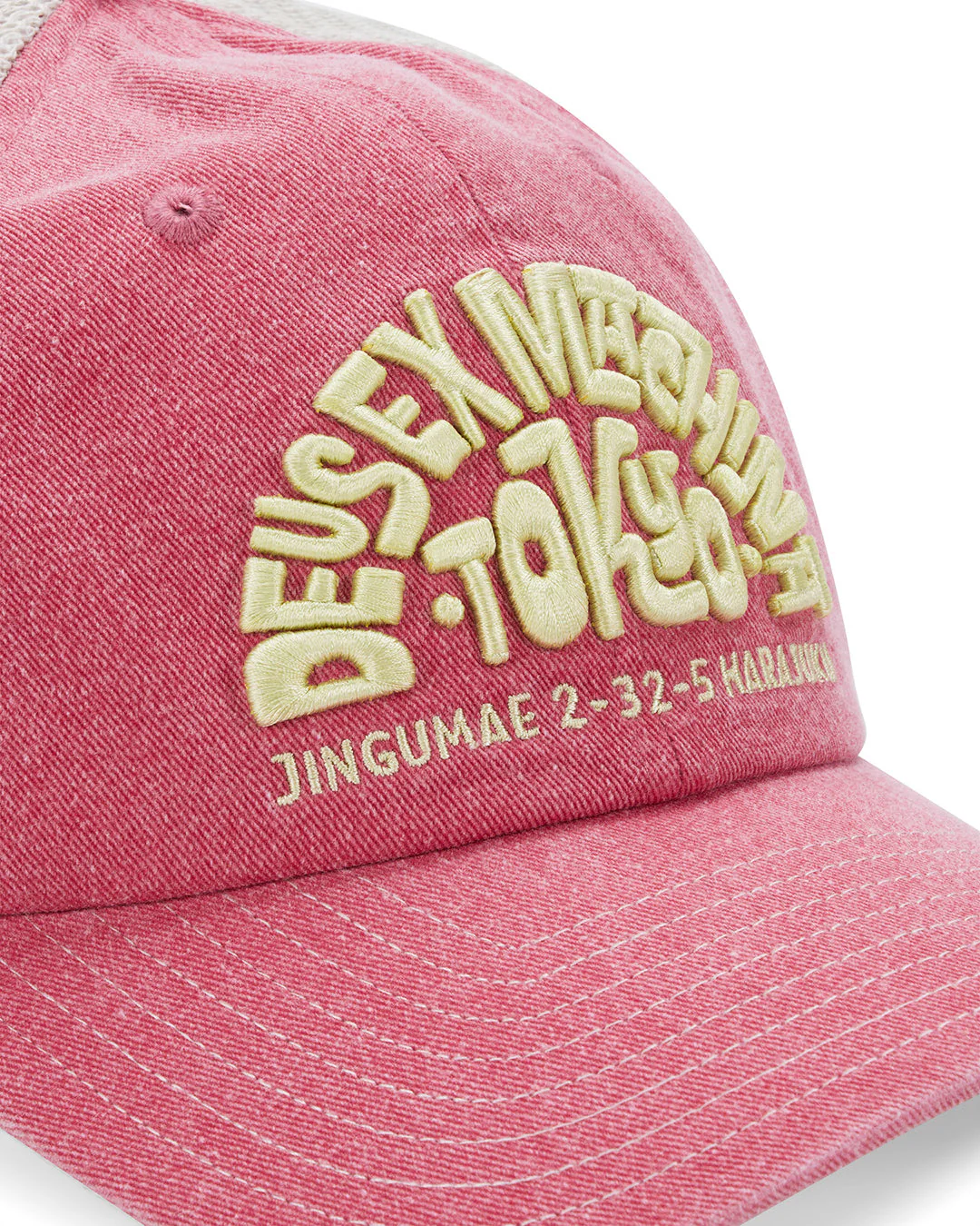 Tokyo Address Trucker - Melon Red - Image 3