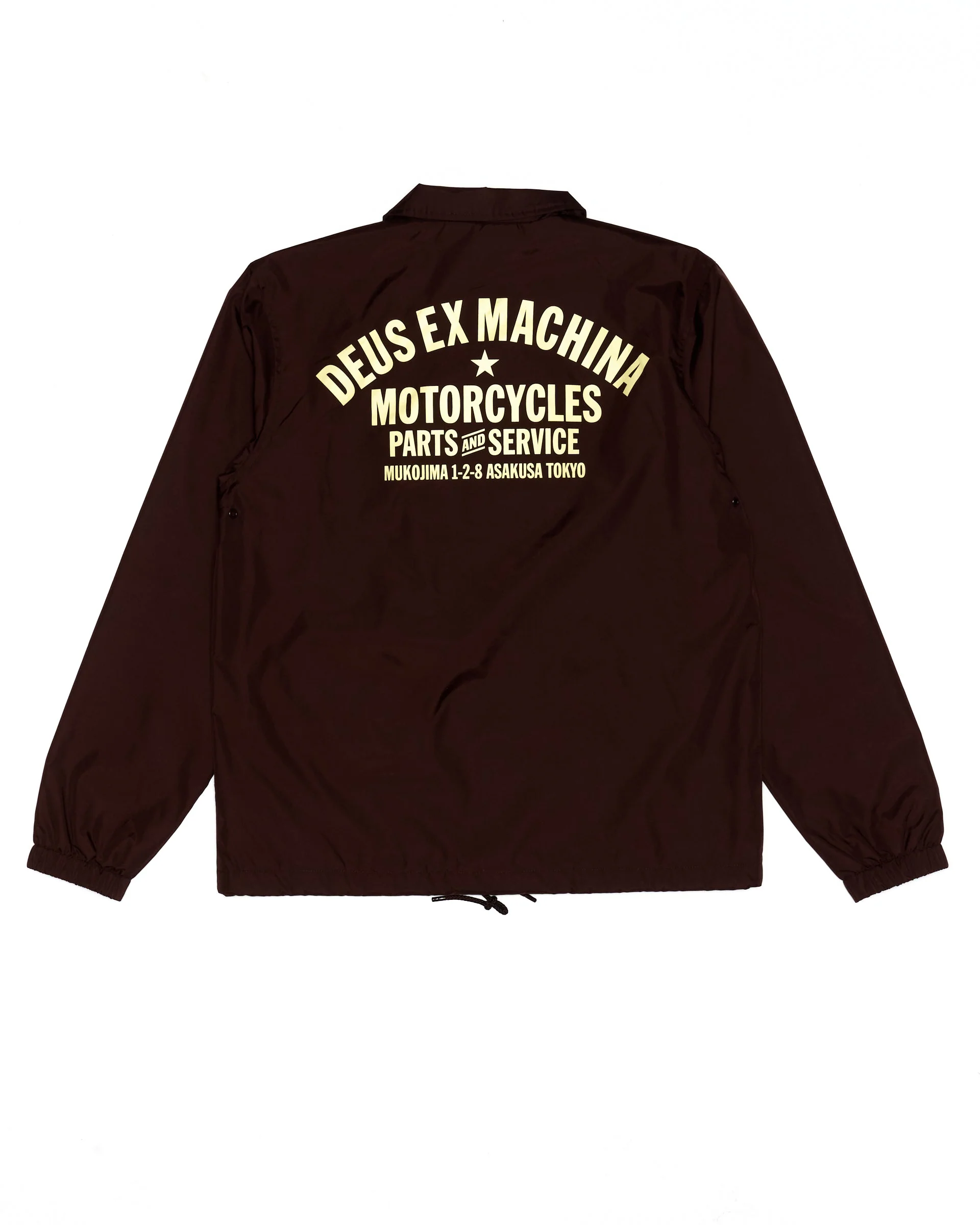 Tokyo Coach Jacket - Choc Plum - Image 5