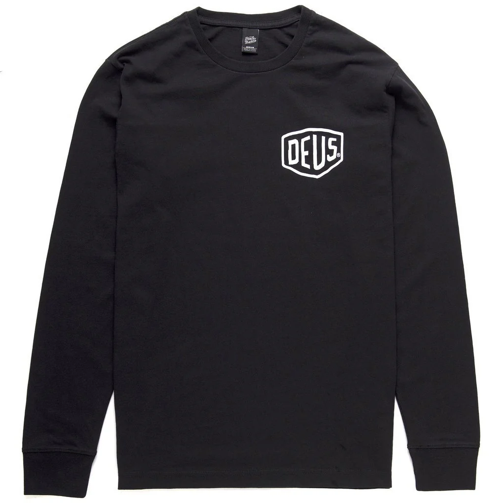 Tokyo Address Long Sleeve Tee - Black