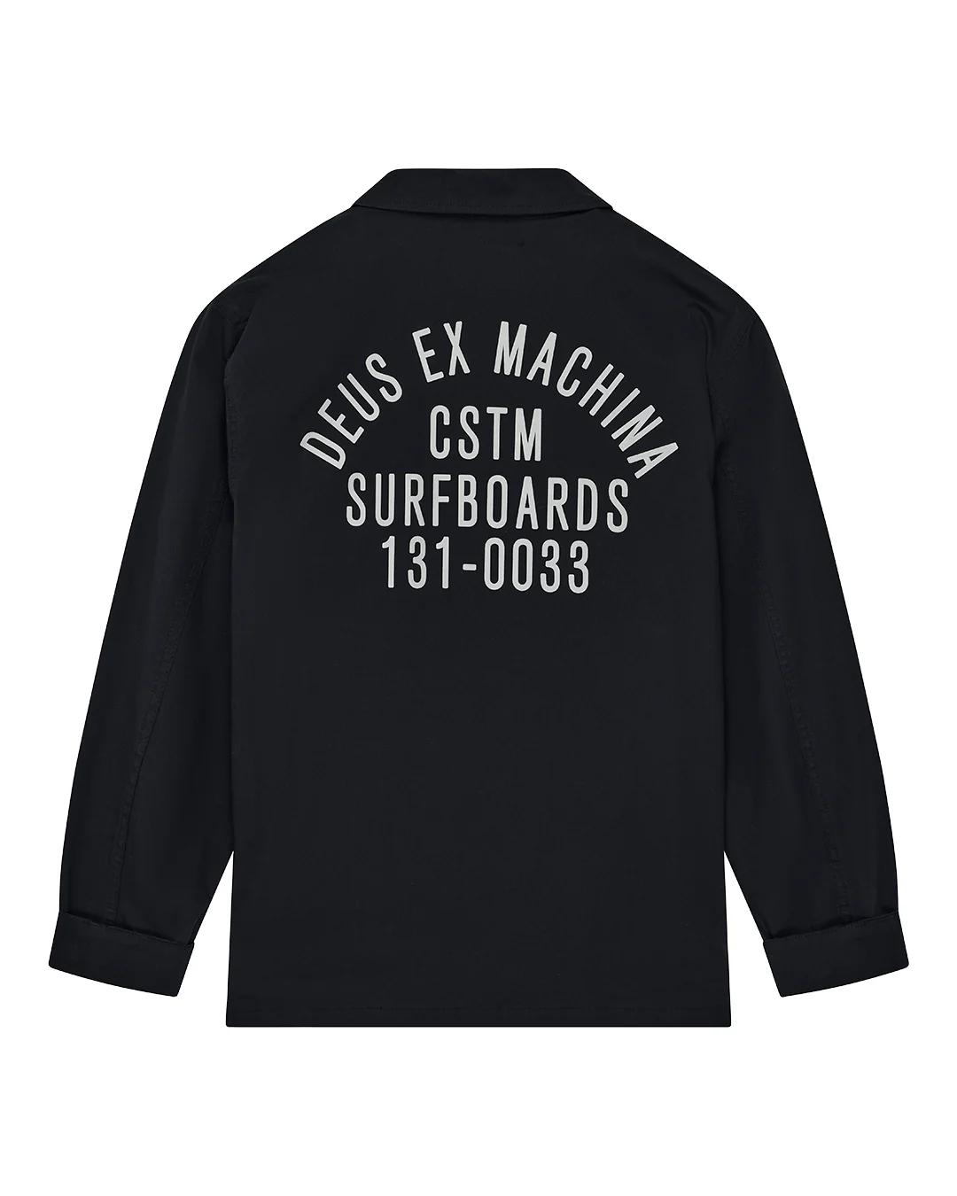 Tommy Poplin Surf Shirt - Black - Image 7