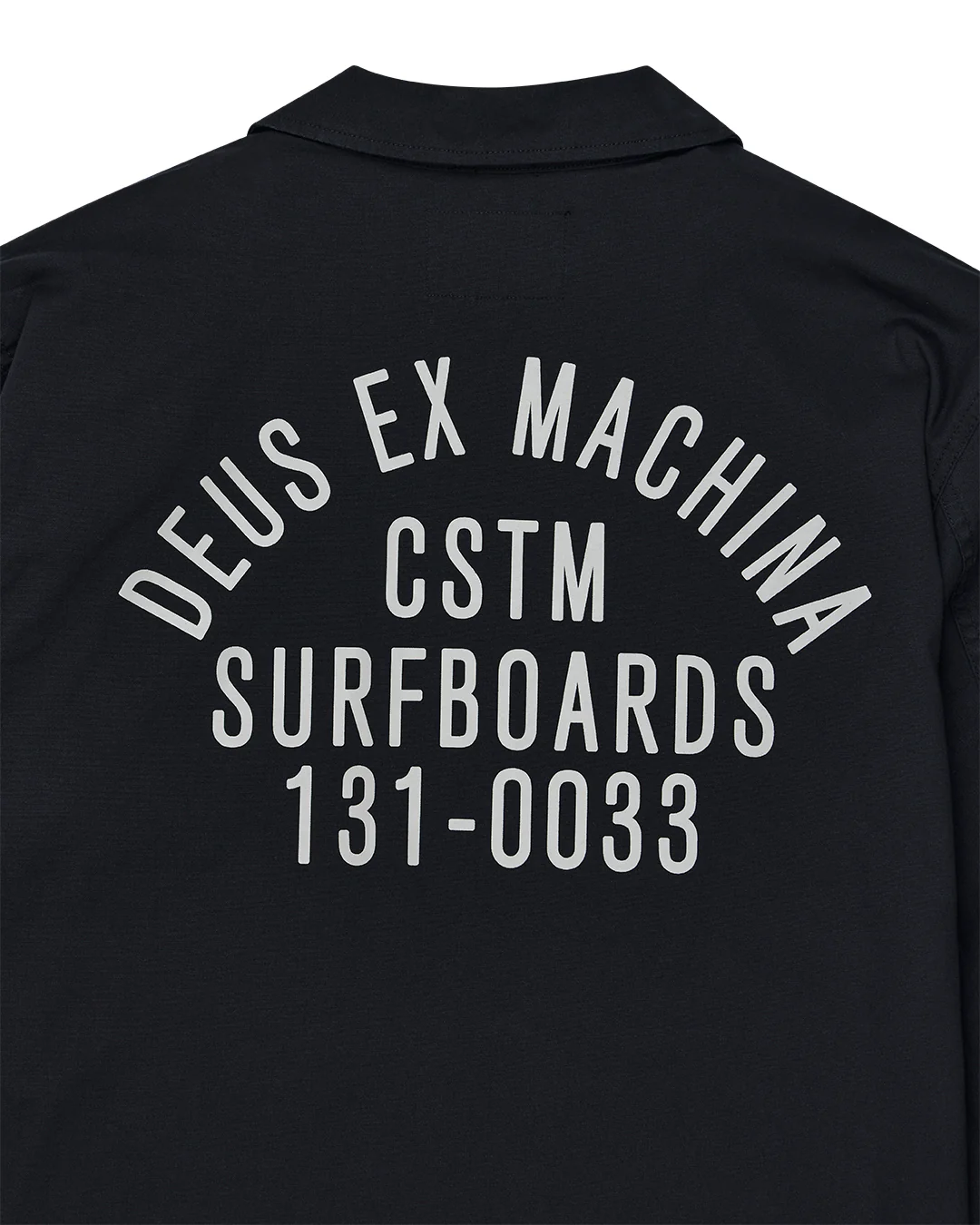 Tommy Poplin Surf Shirt - Black - Image 9