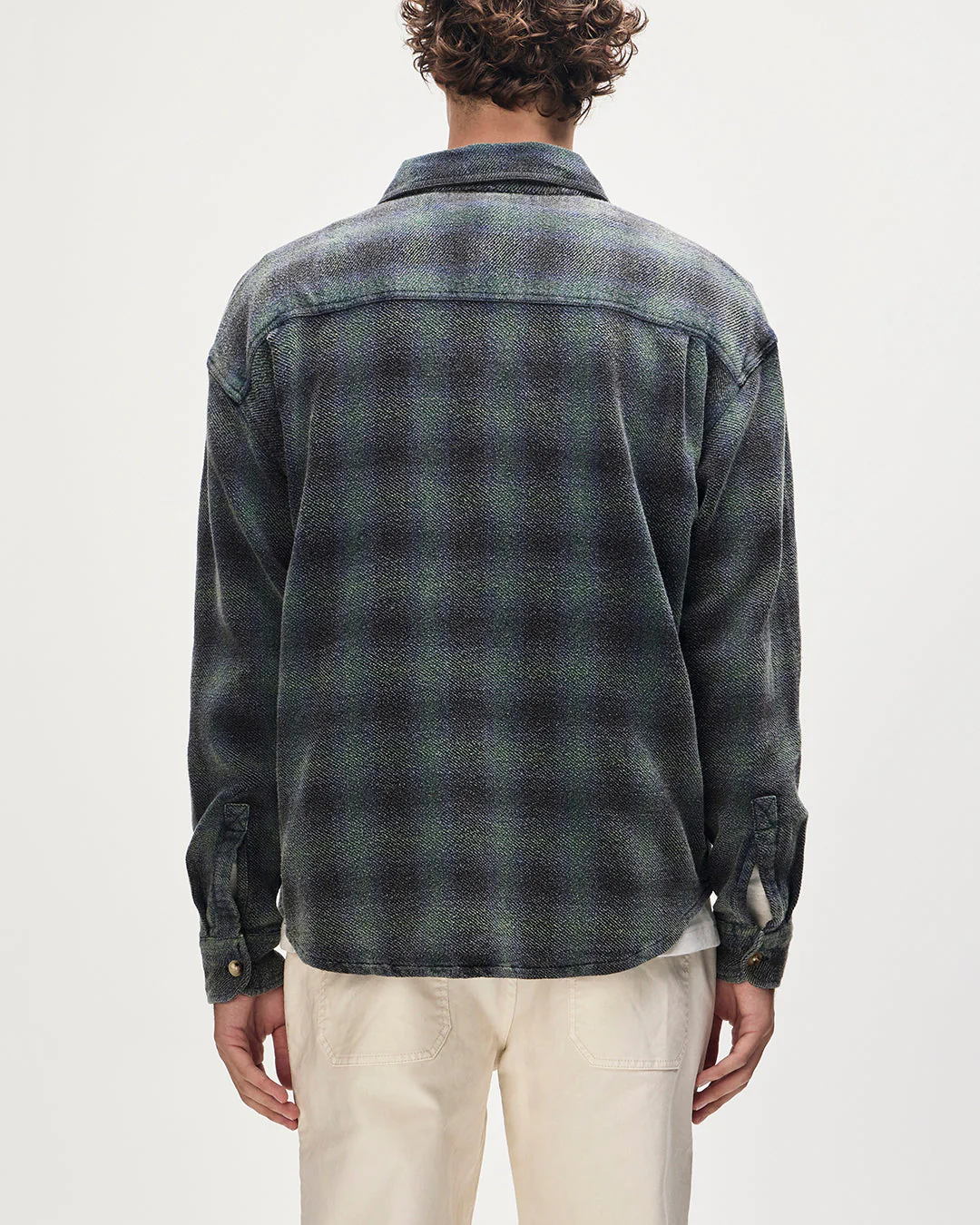 Too Busy To Work Check Shirt - Black Check - Image 2