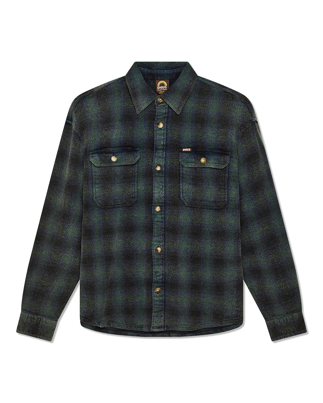 Too Busy To Work Check Shirt - Black Check - Image 3