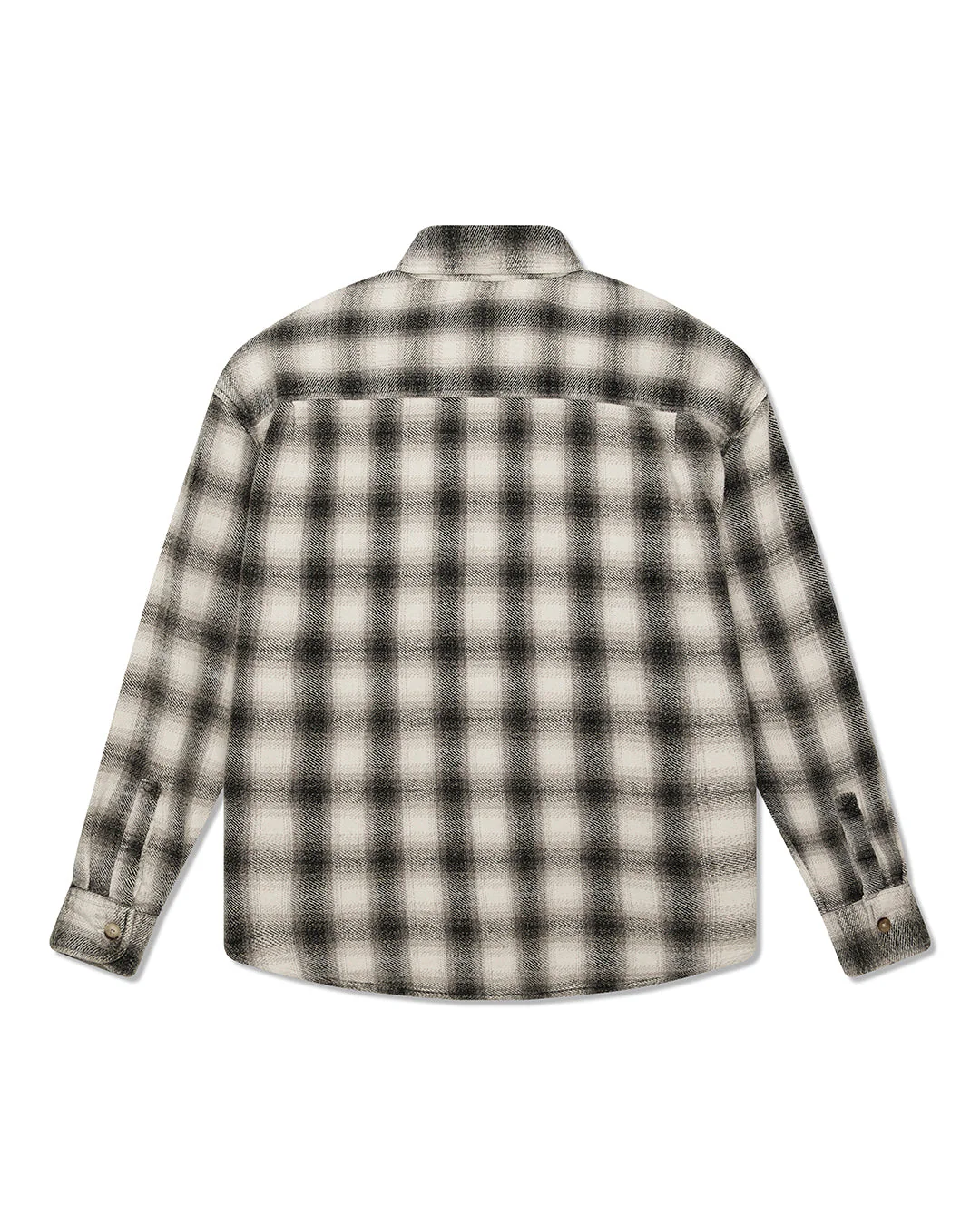 Too Busy To Work Check Shirt - White Check - Image 4