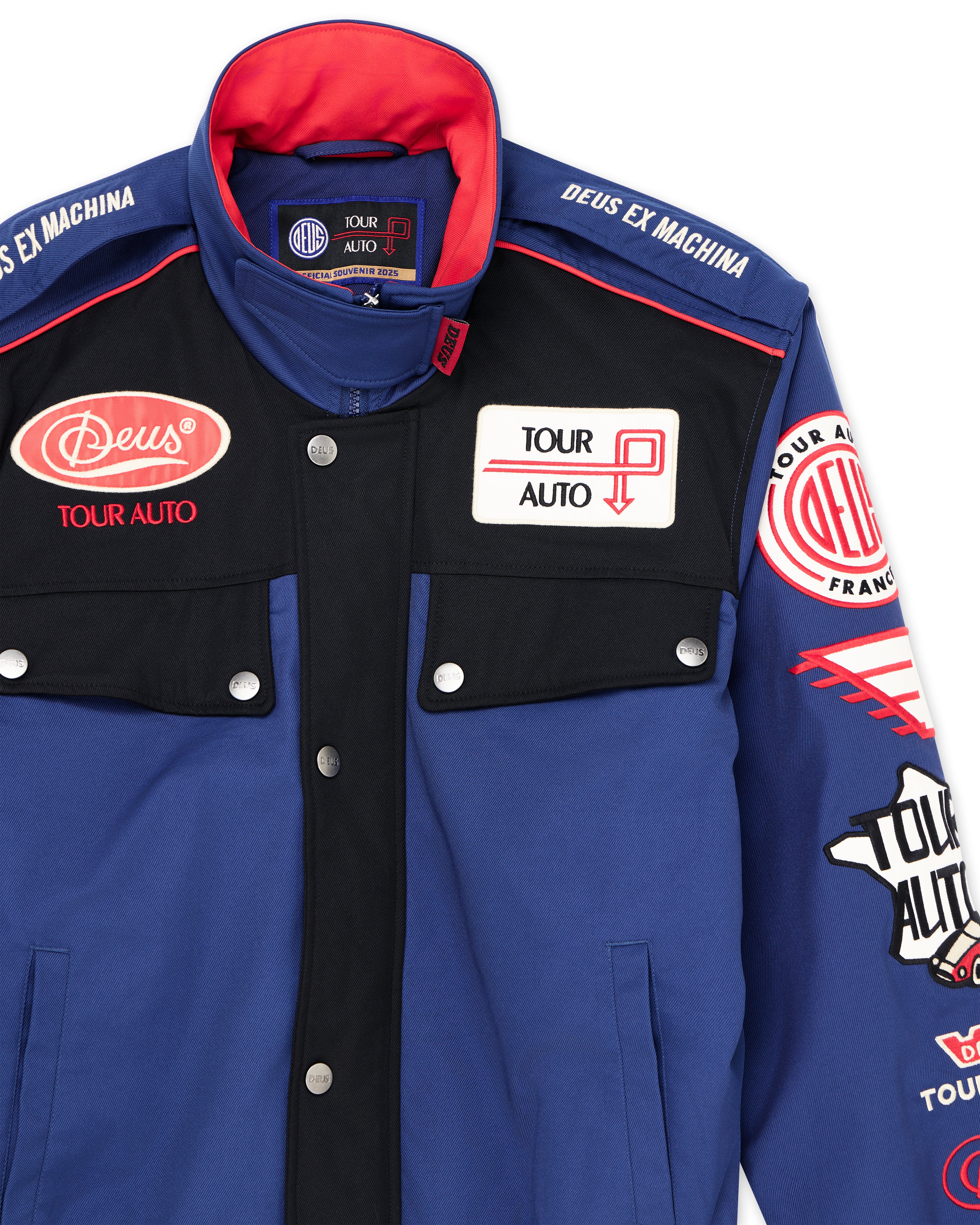 Tour Auto X Deus Racing Jacket - Estate Blue - Image 8