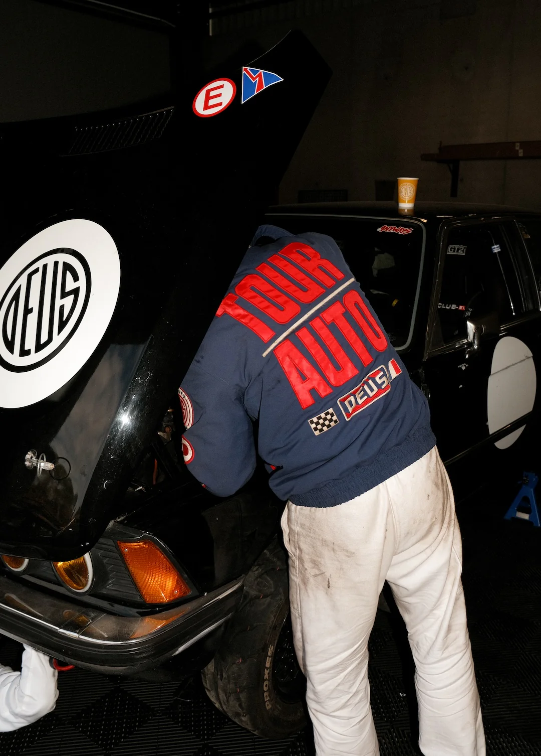 Tour Auto X Deus Racing Jacket - Estate Blue - Image 9