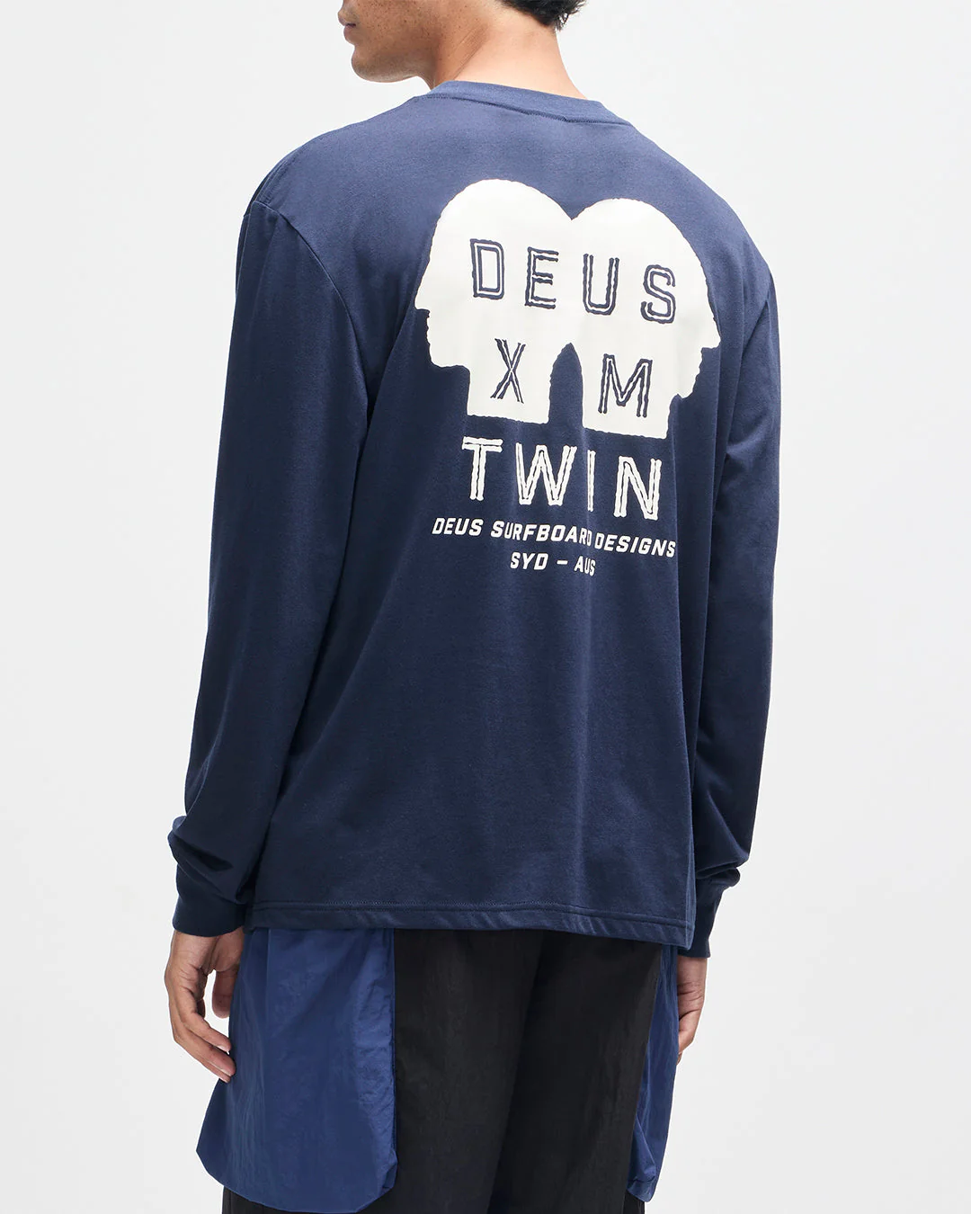 Twin Ls Tee - Mechanic Blue - Image 2