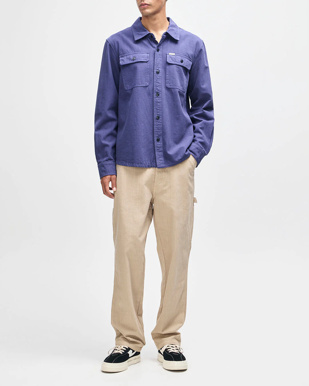 Vacay Chambray Shirt - Mechanic Blue - Image 5
