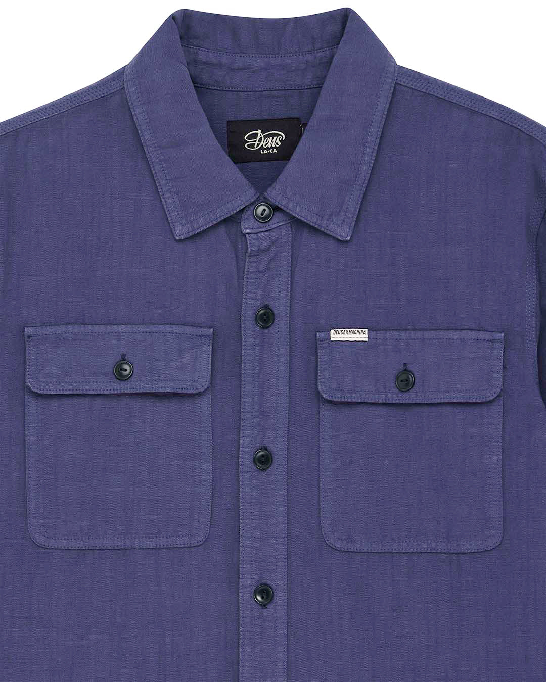 Vacay Chambray Shirt - Mechanic Blue - Image 7