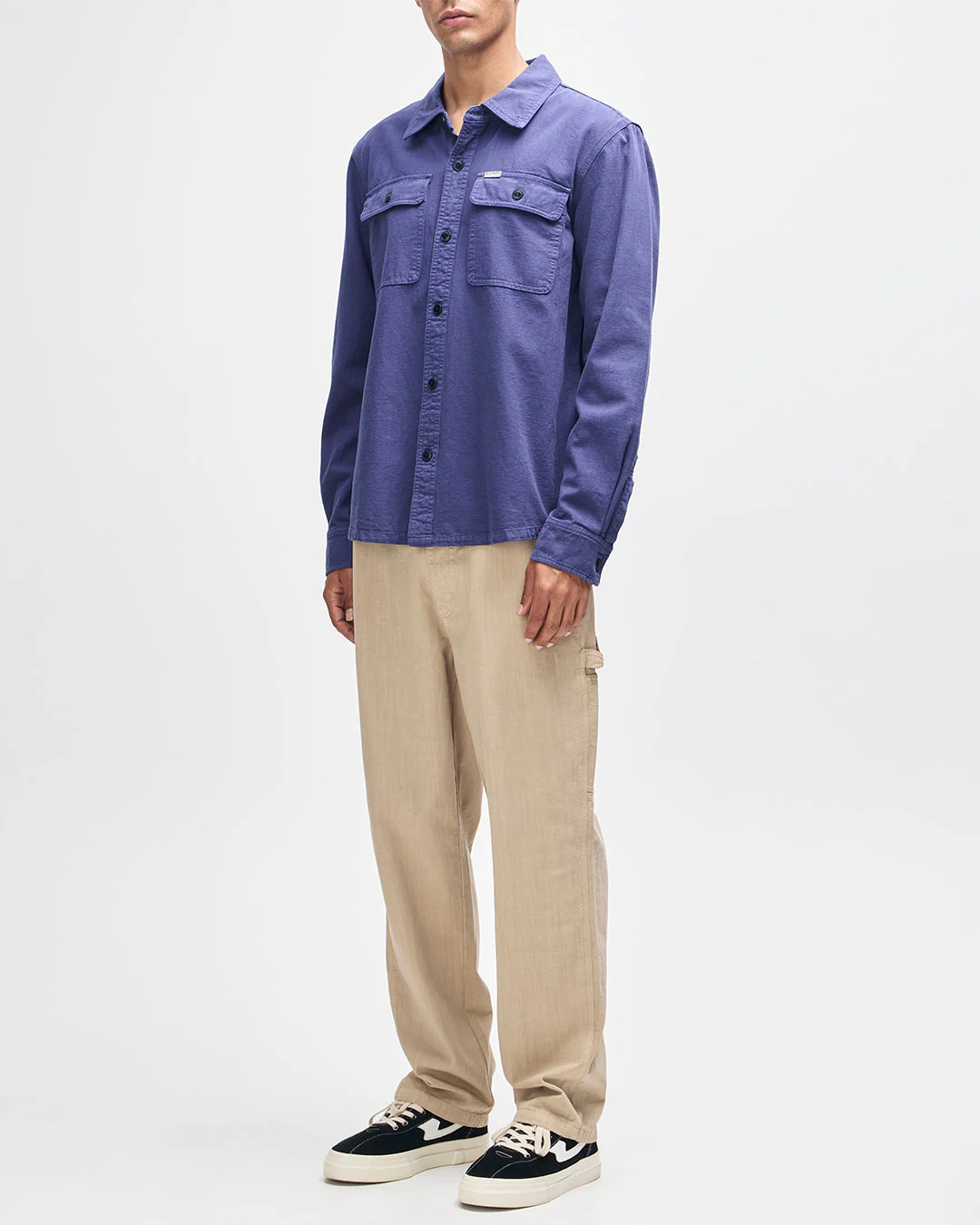 Vacay Chambray Shirt - Mechanic Blue - Image 9