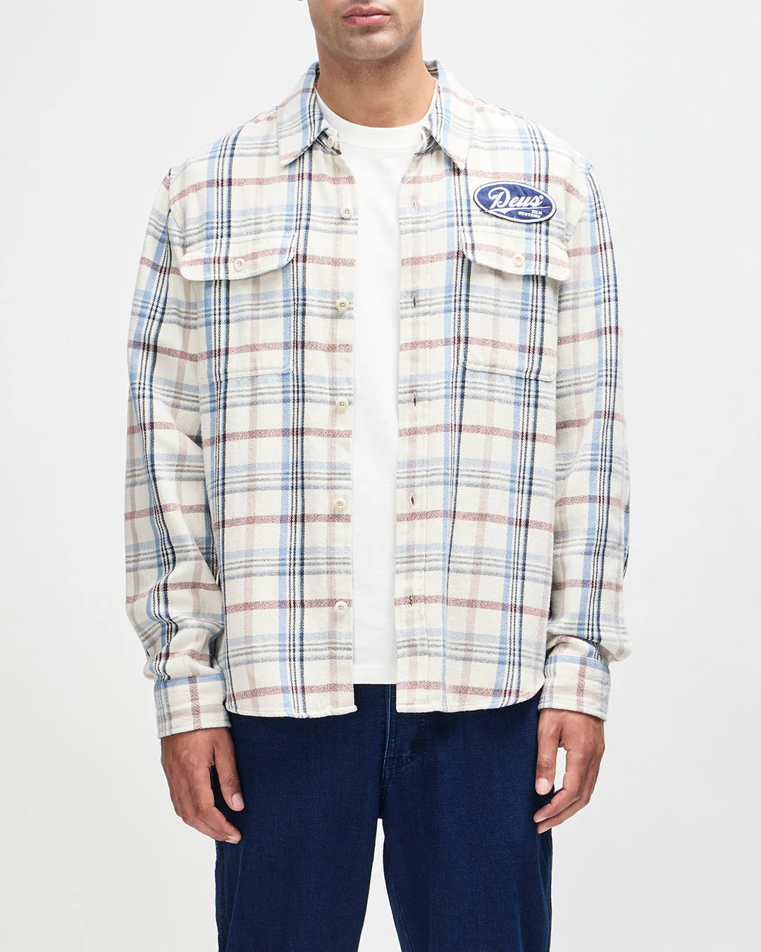 Vacay Check Shirt - Natural Check